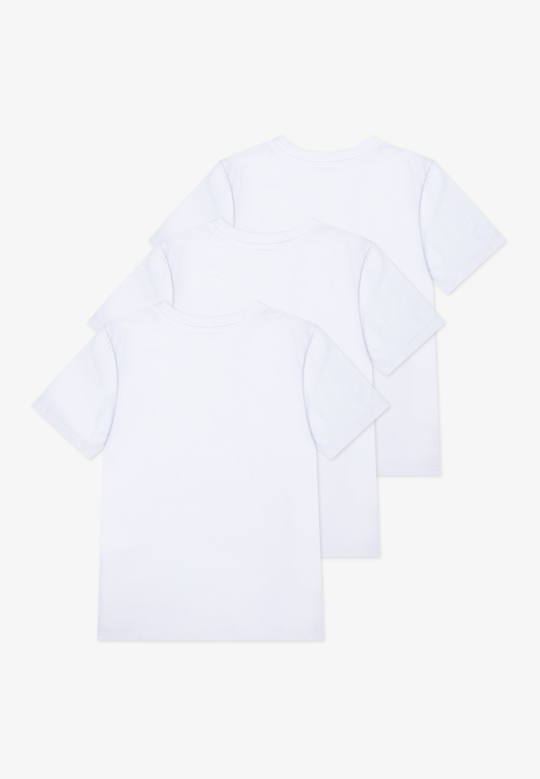 3 PACK - Basic T-shirt - blanc