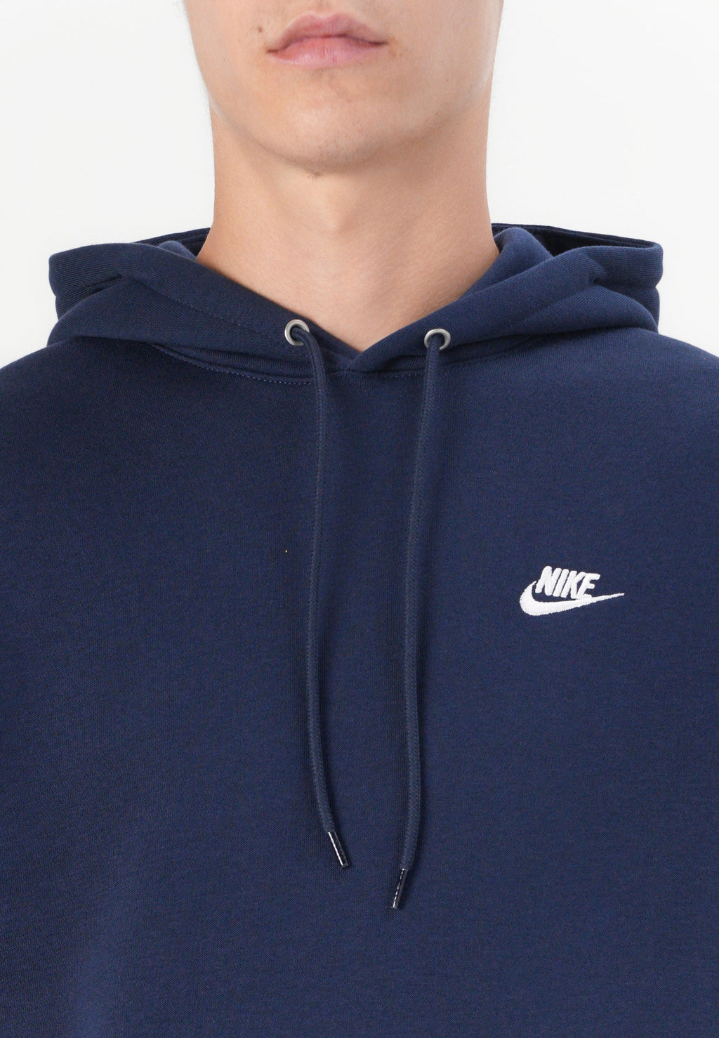 CLUB HOODIE - Sweat à capuche - obsidienne obsidienne blanc