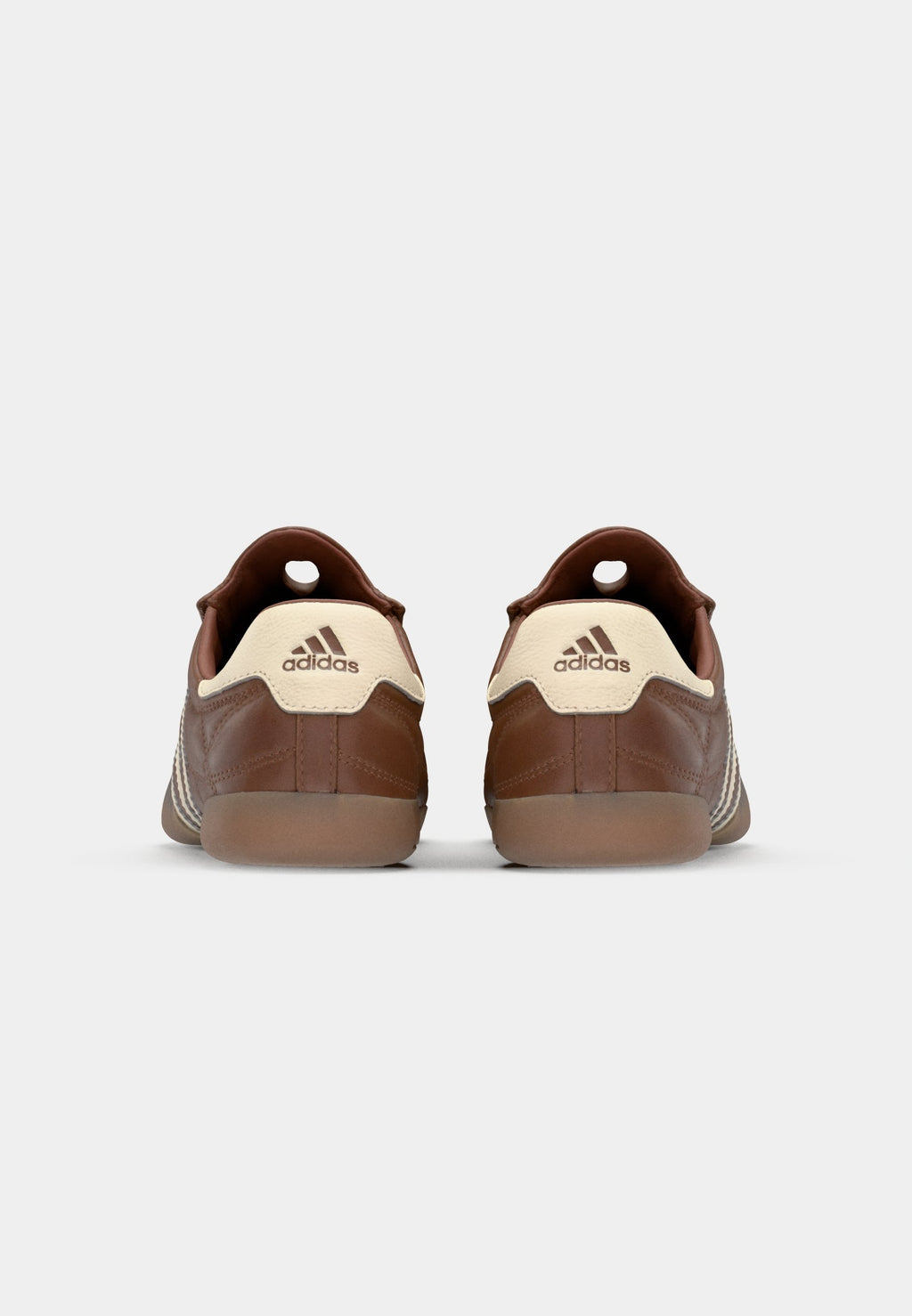 TAEKWONDO MEI - Slip-ons - preloved brown/cream white