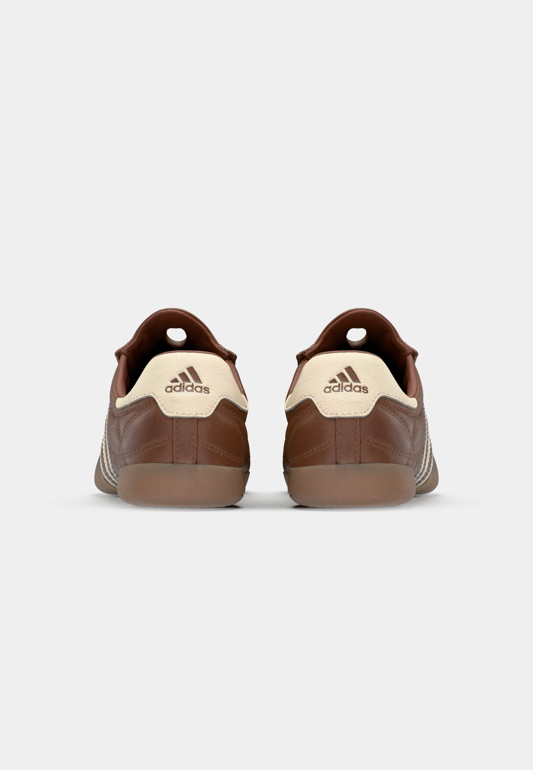 TAEKWONDO MEI - Slip-ons - preloved brown/cream white