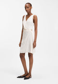 KABIVANNA - Day dress - open white