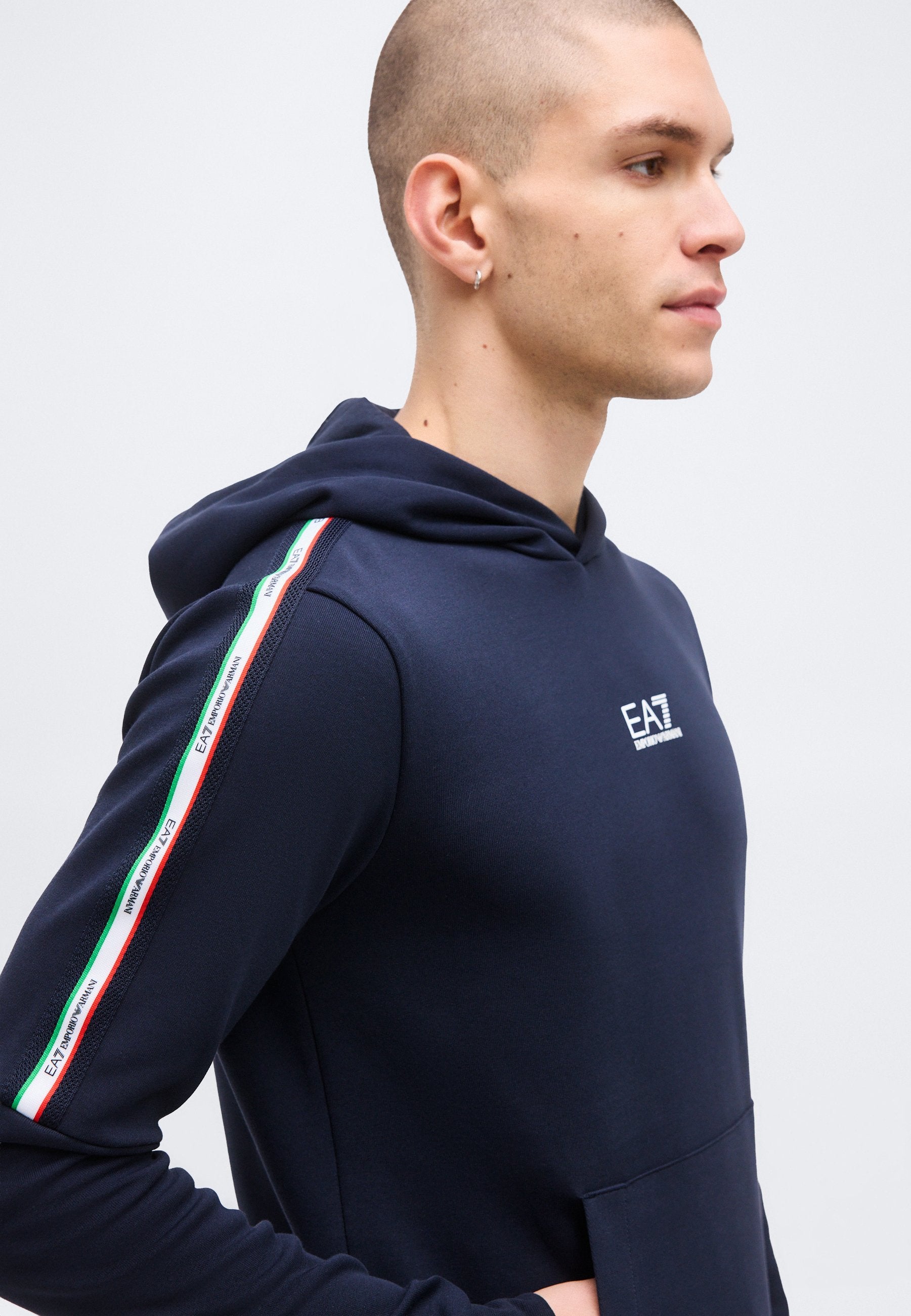 ITALIAN SPIRIT HOODIE OVER - National team wear - blue