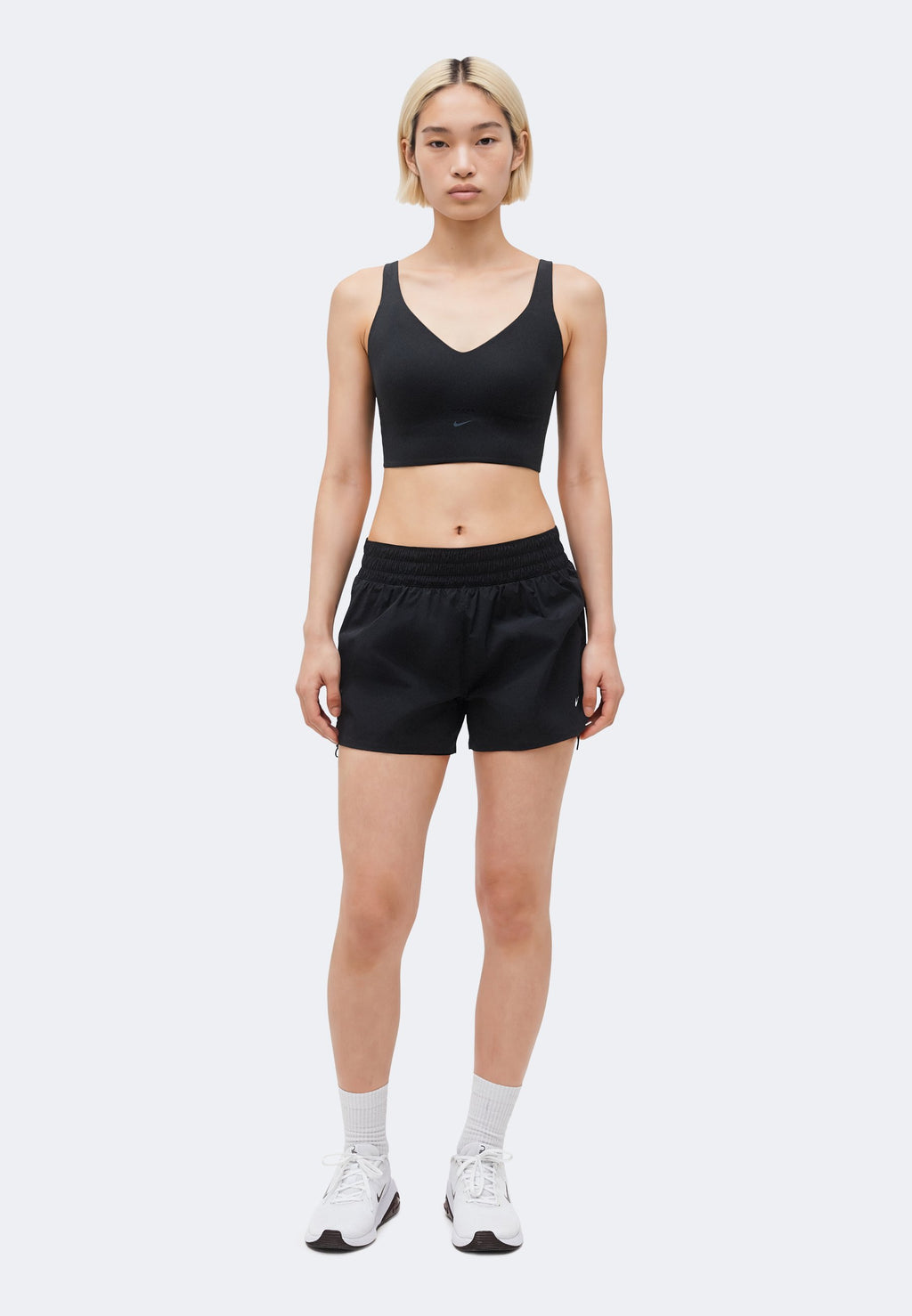 ONE SHORT - Sports shorts - black/white