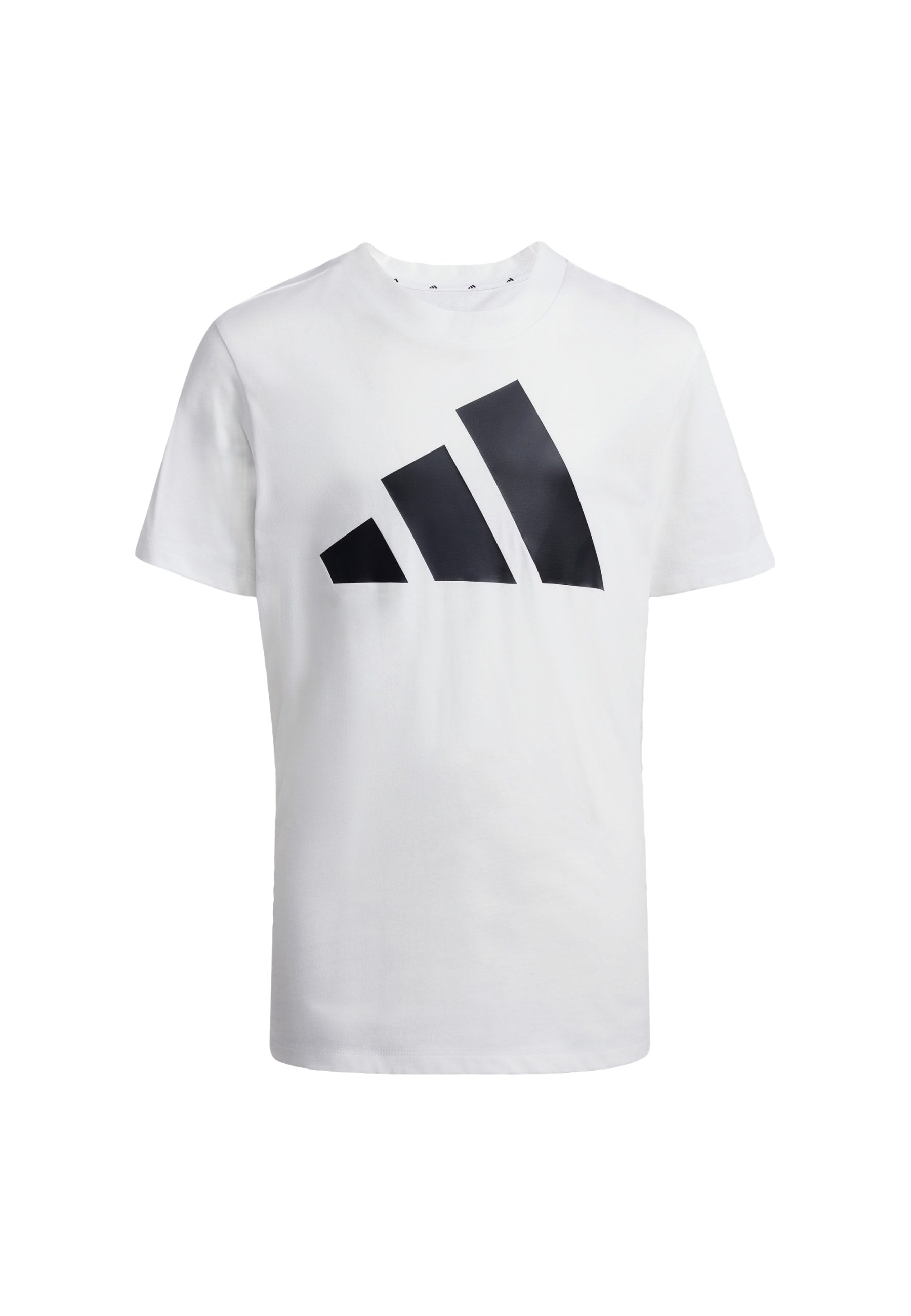 JUNIOR BLOCK TEE UNISEX - Sports T-shirt - white black