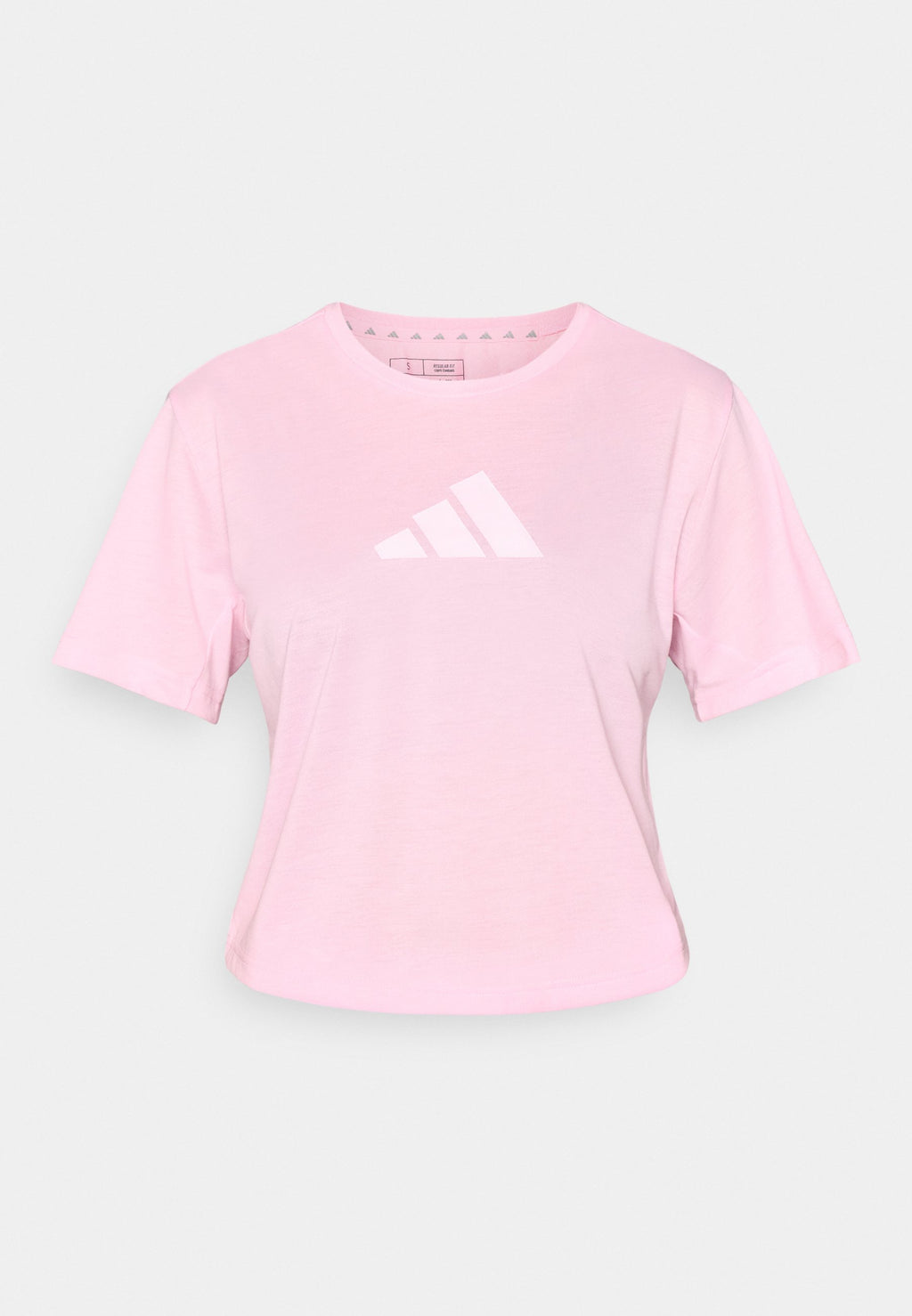 ADIDAS WORKOUT ESSENTIALS BIG PERFORMANCE LOGO TRAINING - T-shirt imprimé - true pink