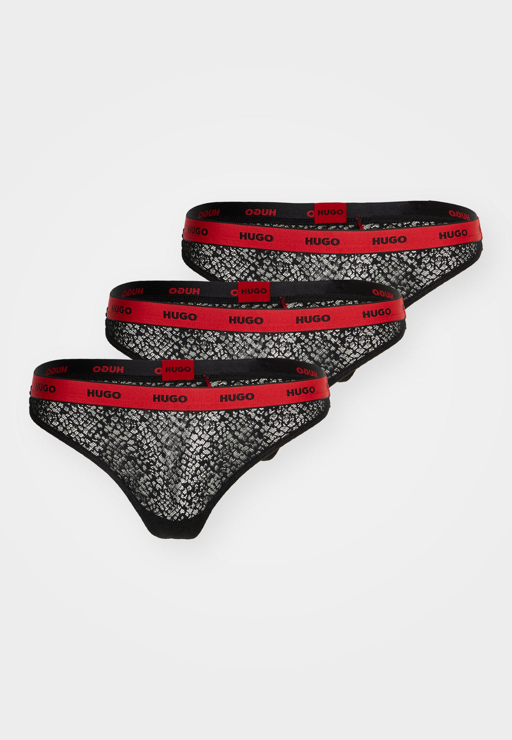THONG 3 PACK - Thong - black