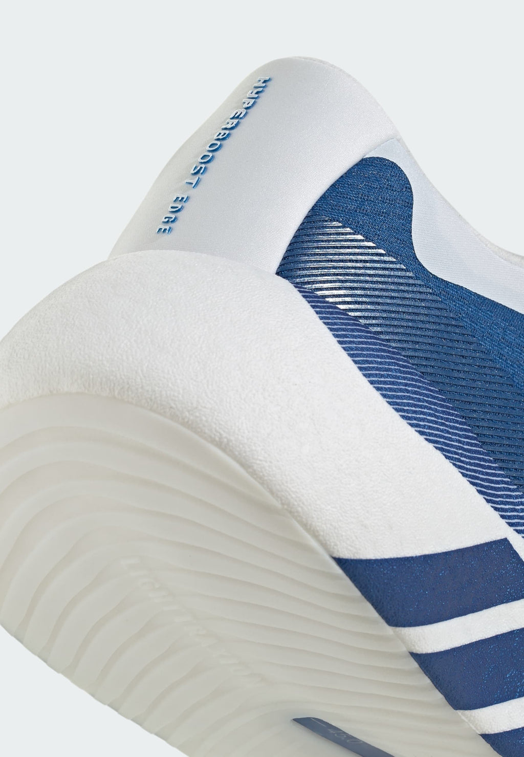 HYPERBOOST EDGE - Road running shoes - cloud white   eqt blue    metalic