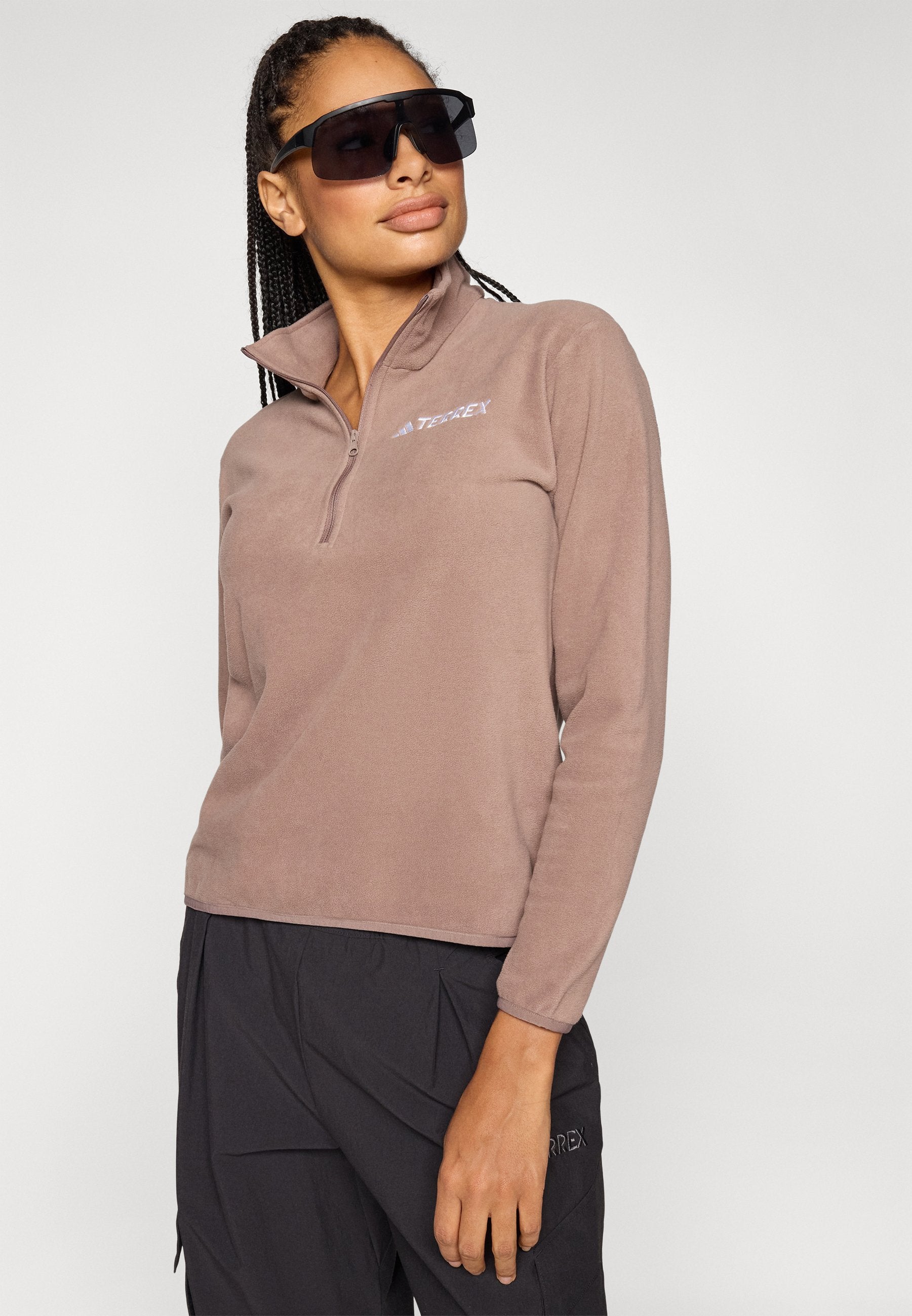 Fleece jumper - trace brown