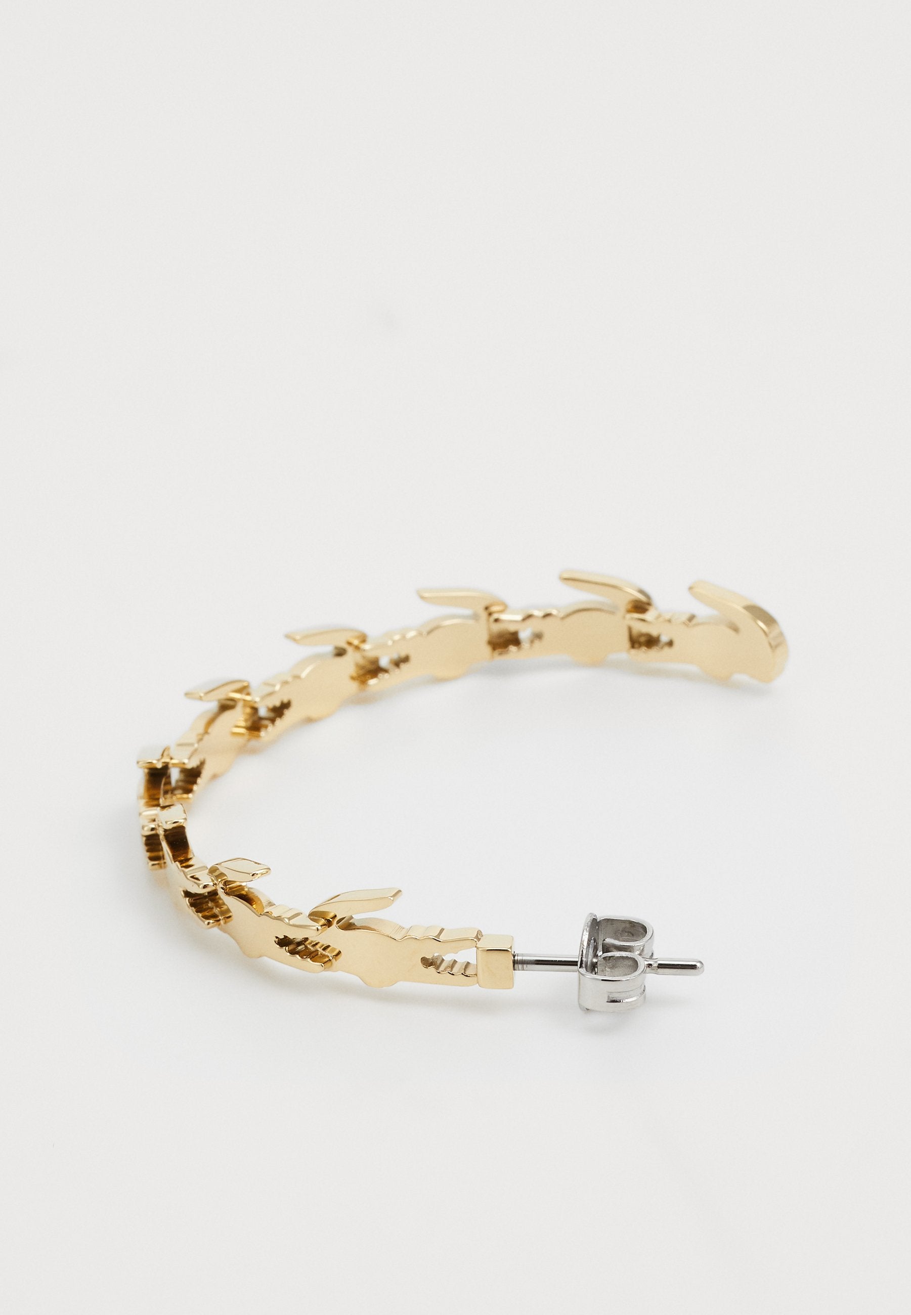 CROCODILE - Earrings - gold-coloured
