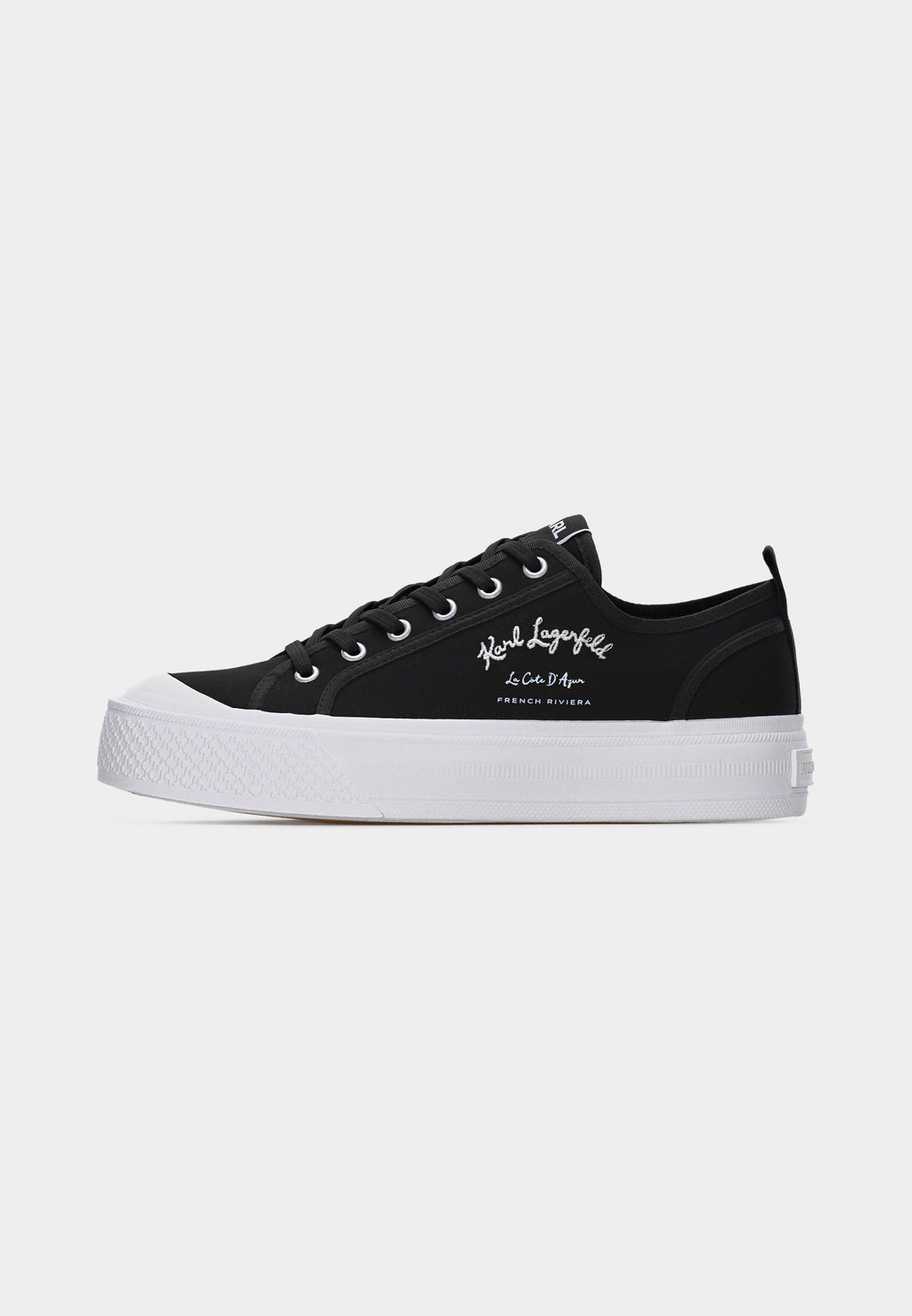 KAMPUS MAX RIVIERA LACE - Baskets - noir