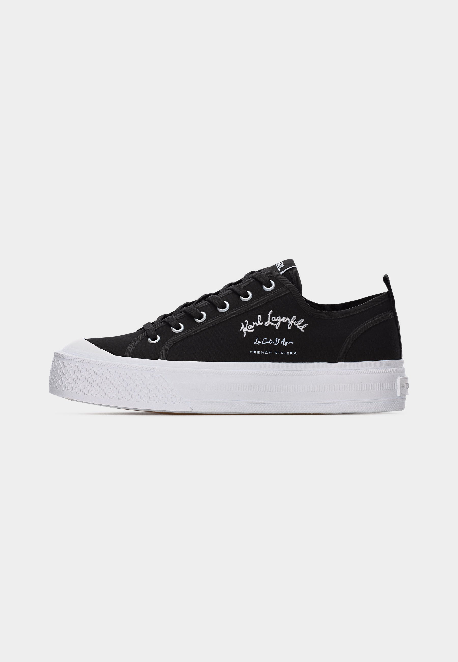 KAMPUS MAX RIVIERA LACE - Baskets - noir
