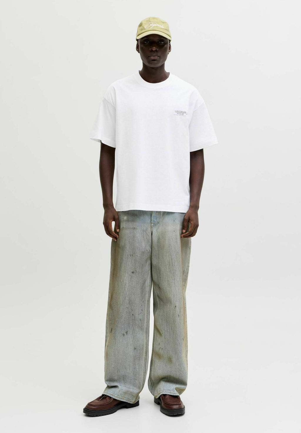 T- - Print T-shirt - bright white