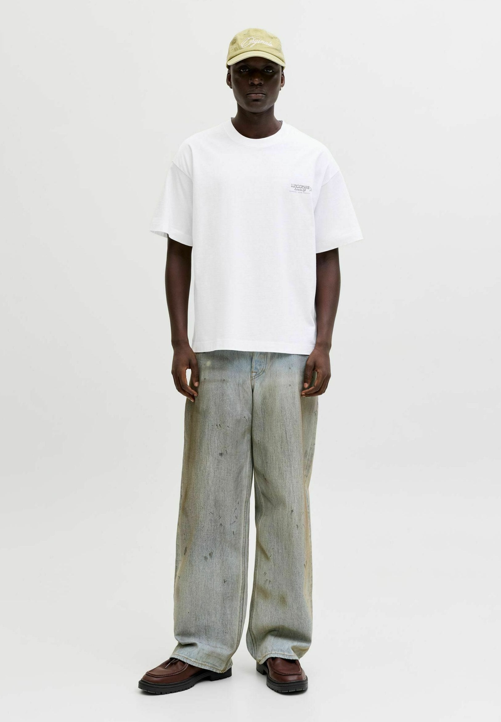 T- - Print T-shirt - bright white