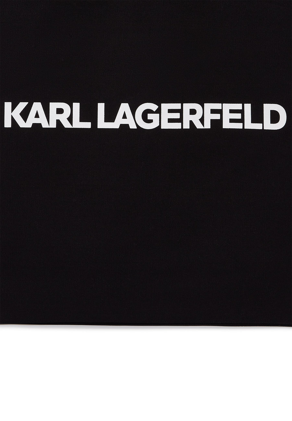 ELONGATED LOGO TOTE  UNISEX - Tote bag - black