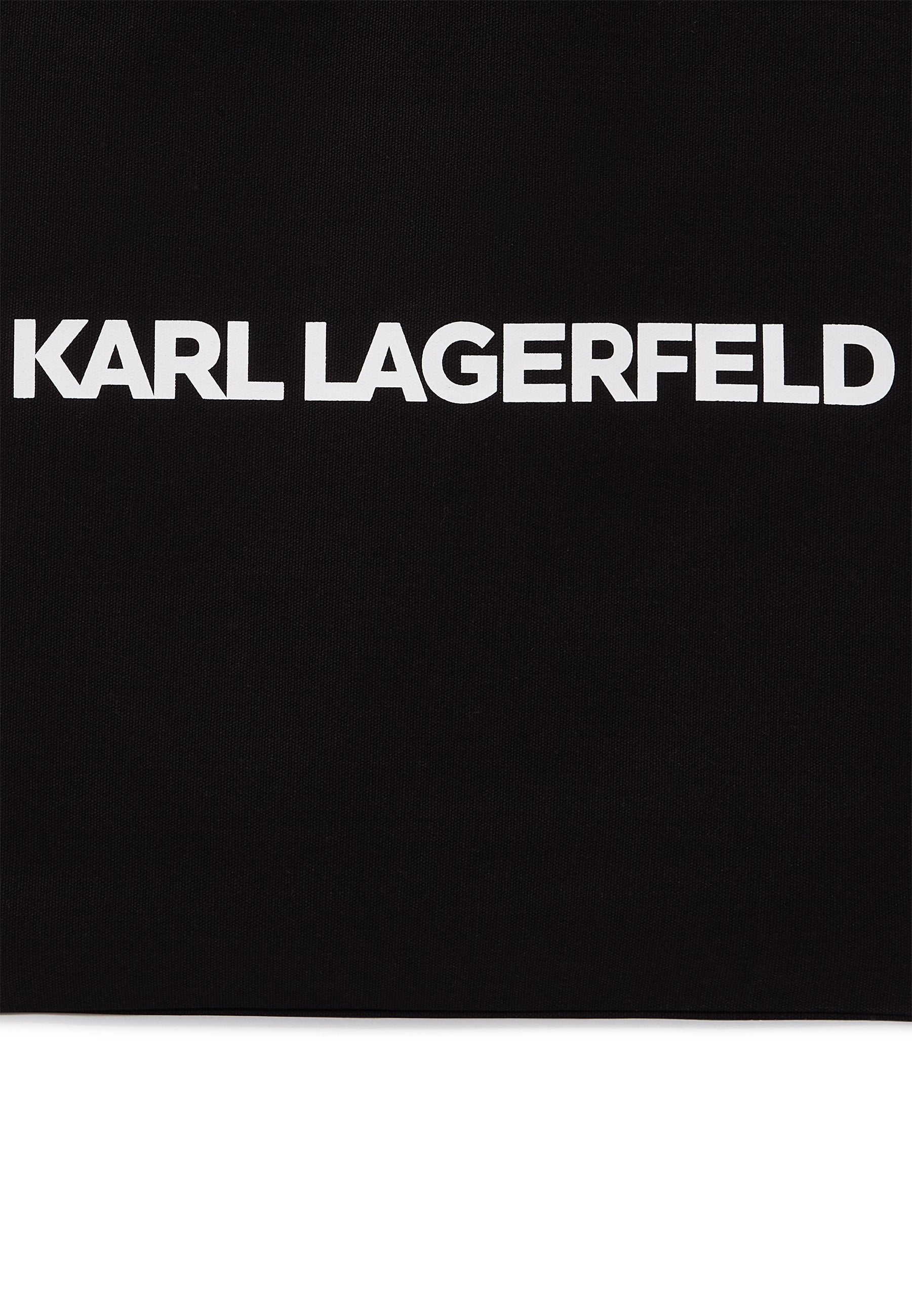 ELONGATED LOGO TOTE  UNISEX - Tote bag - black