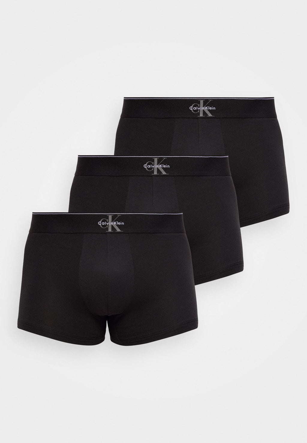 TRUNK CK X COTTON 3 PACK  - Trunks - black