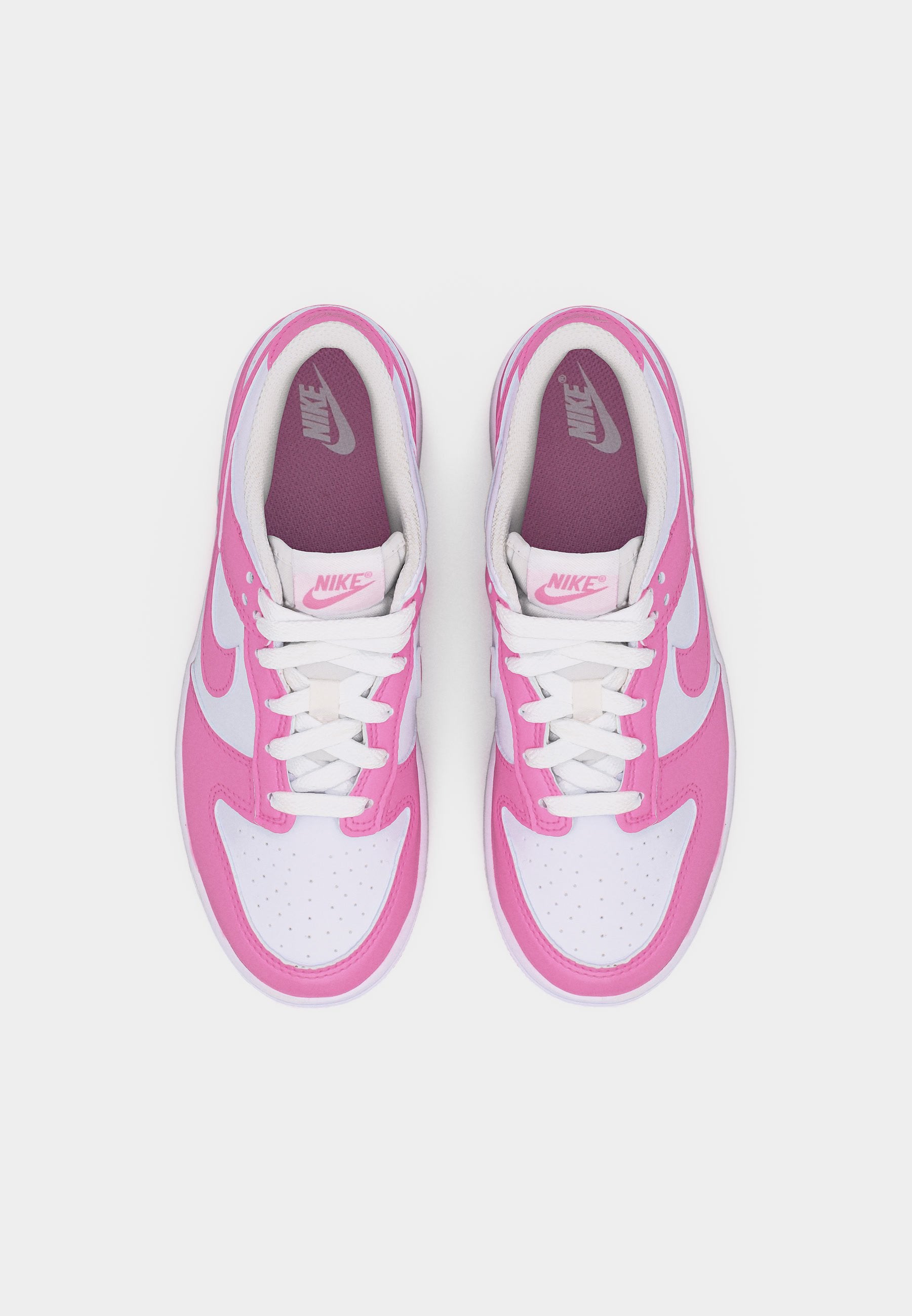 DUNK UNISEX - Baskets - white/pink rise