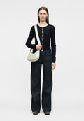 WAVE HOBO - Cross body bag - dust