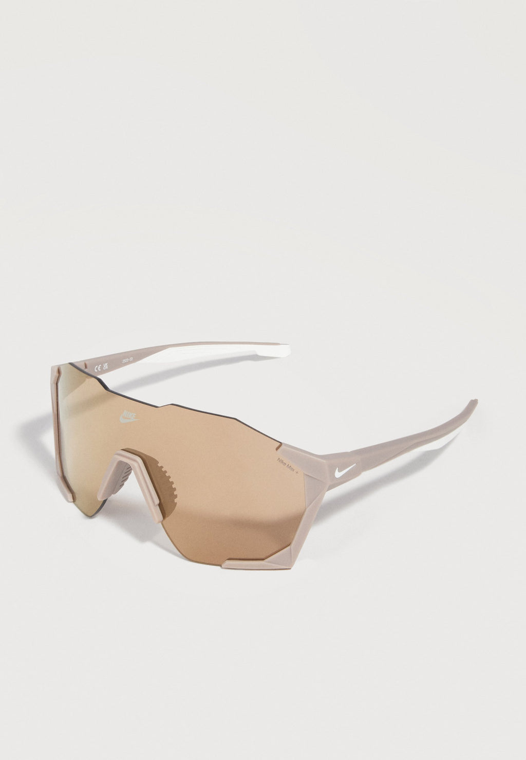 CHARGED SHIELD UNISEX - Sunglasses - matte college grey/gold-coloured