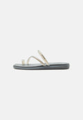 MIAMI TOE LOOP - T-bar sandals - carbon