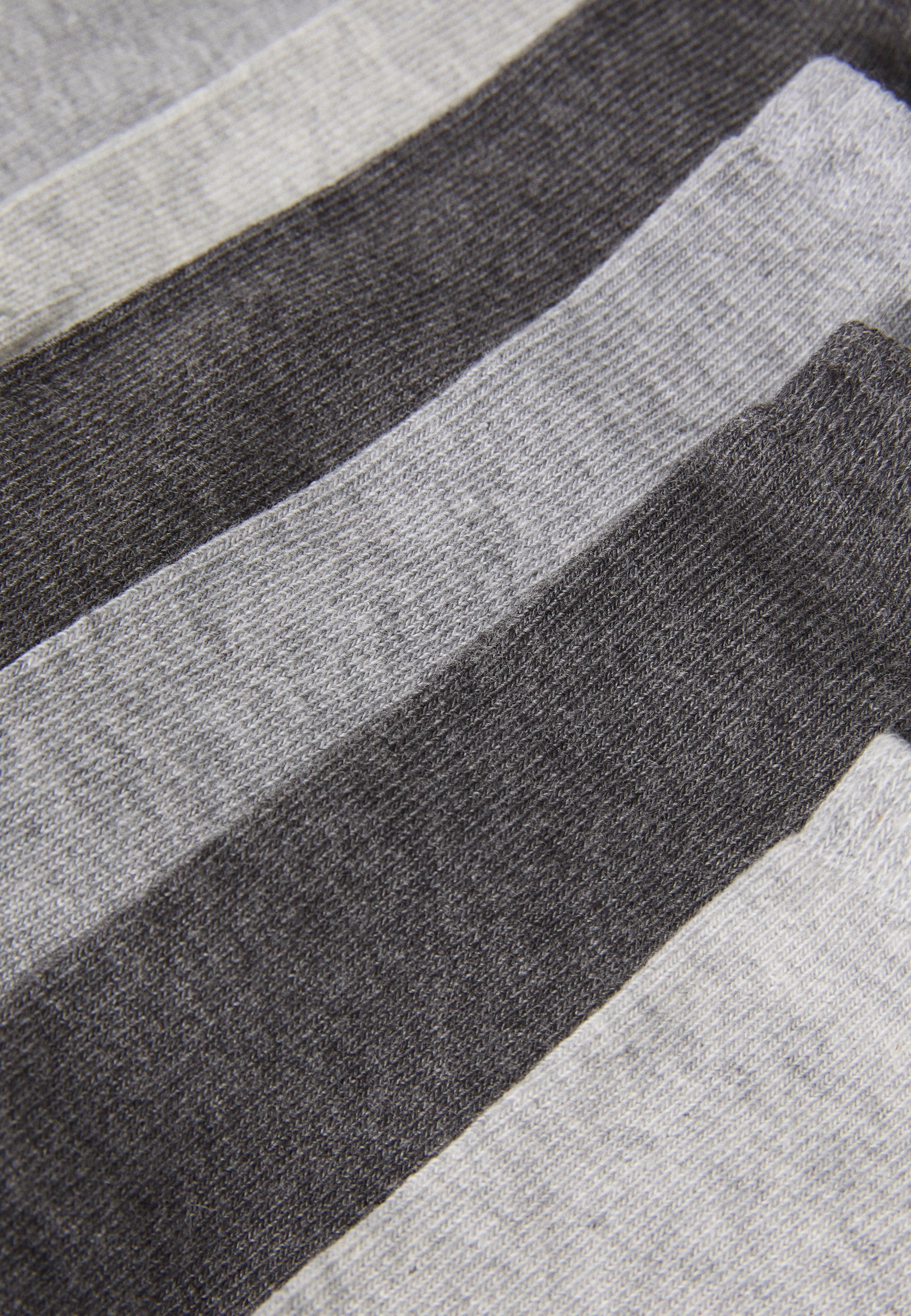 SNEAKER PLAIN UNISEX 6 PACK - Socks - anthracite/light melange grey/medium melange grey
