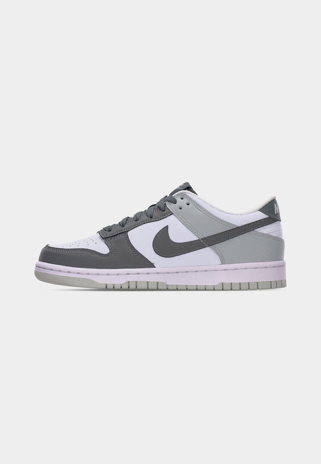 DUNK UNISEX - Spor Ayakkabı - beyaz/füme gri/gri sis