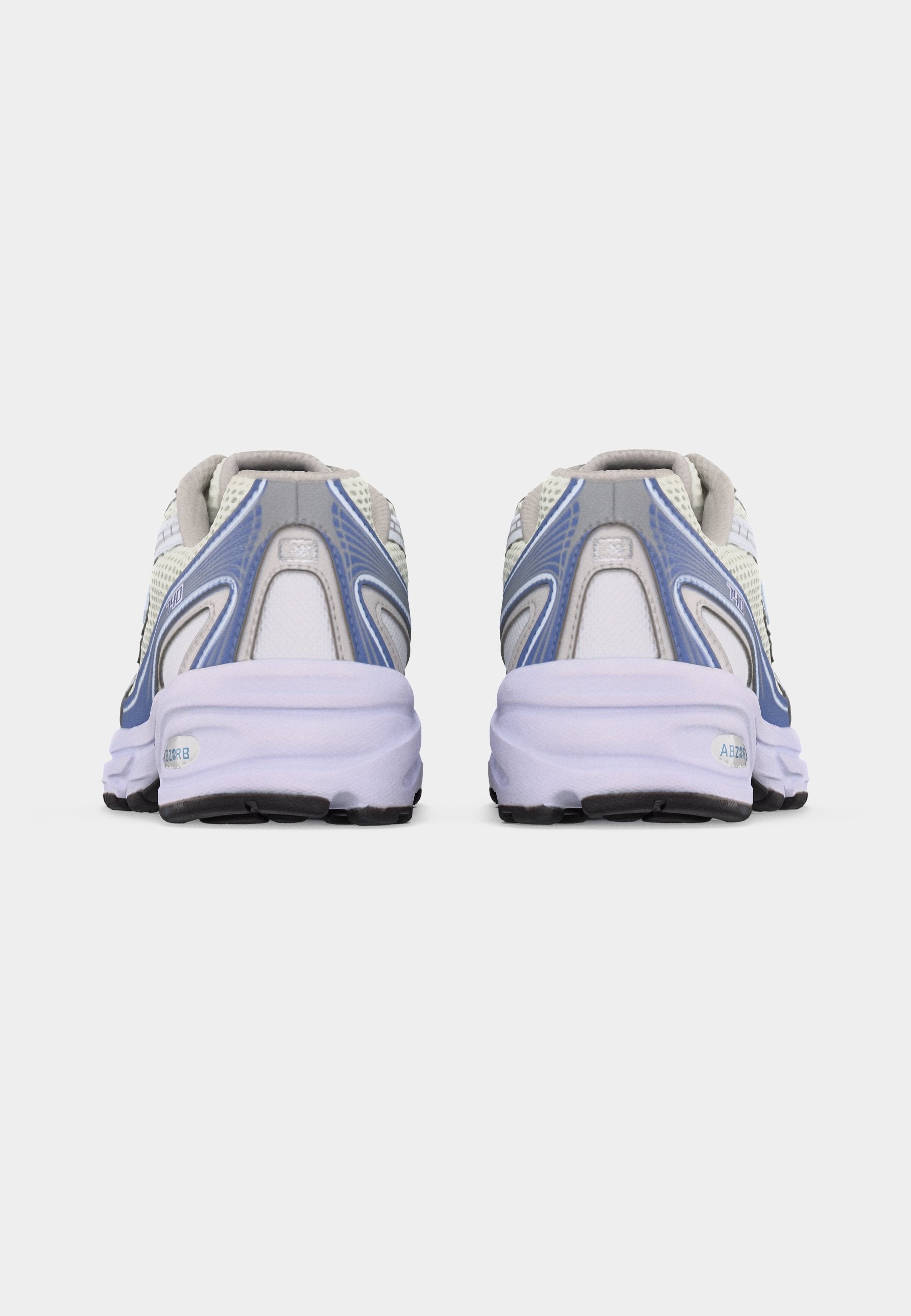 740 UNISEX - Trainers - white/fairweather blue