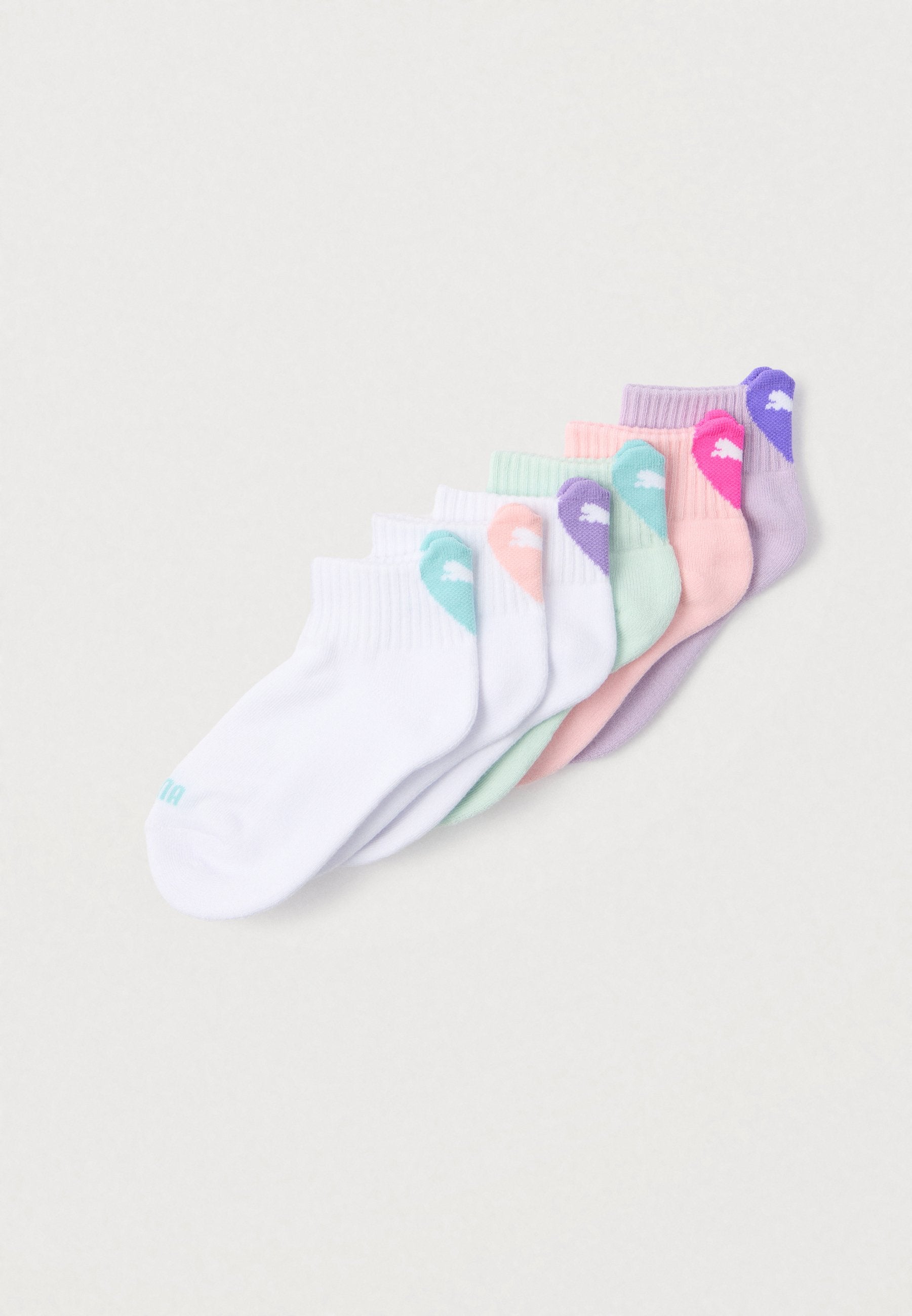 KIDS HEART LOGO QUARTER UNISEX 6 PACK - Socks - multi-coloured