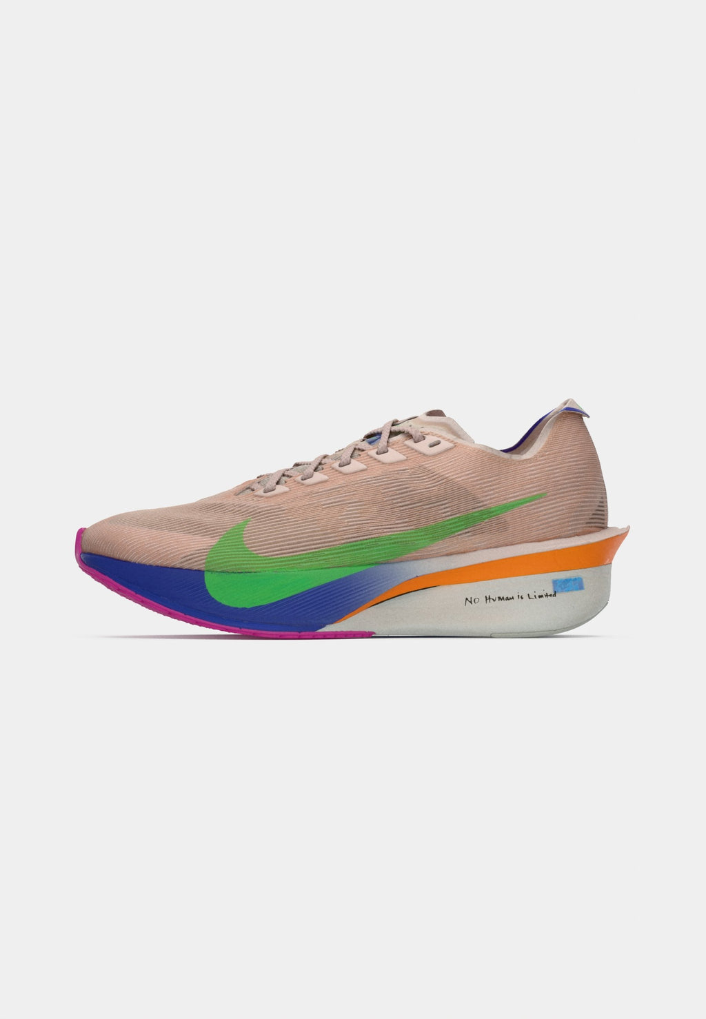 VAPORFLY 4 EK - Chaussures de running sur route - silt red/green shock/fire pink/bright ceramic/persian violet/spruce aura
