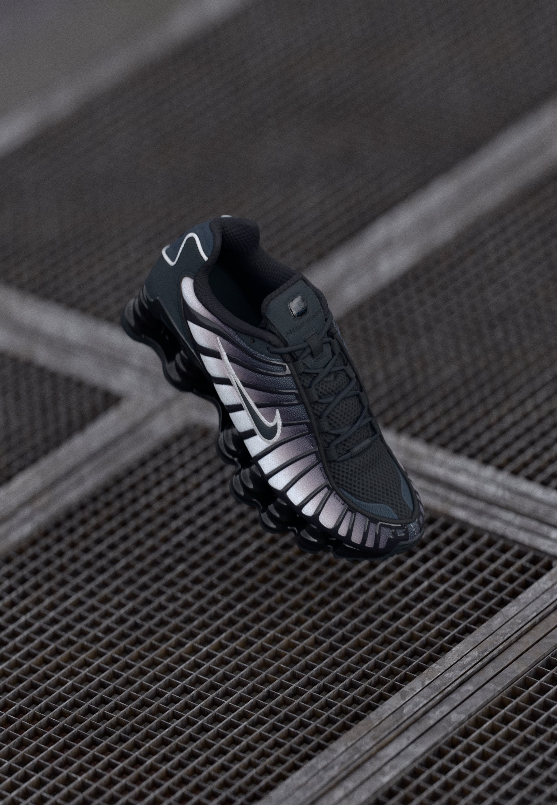 SHOX TL FADE - Trainers - off noir/white/black