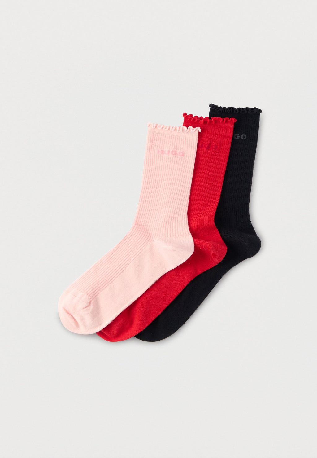 LETTUCE VALENTINE CAPSULE 3 PACK - Socks - red/pink/black