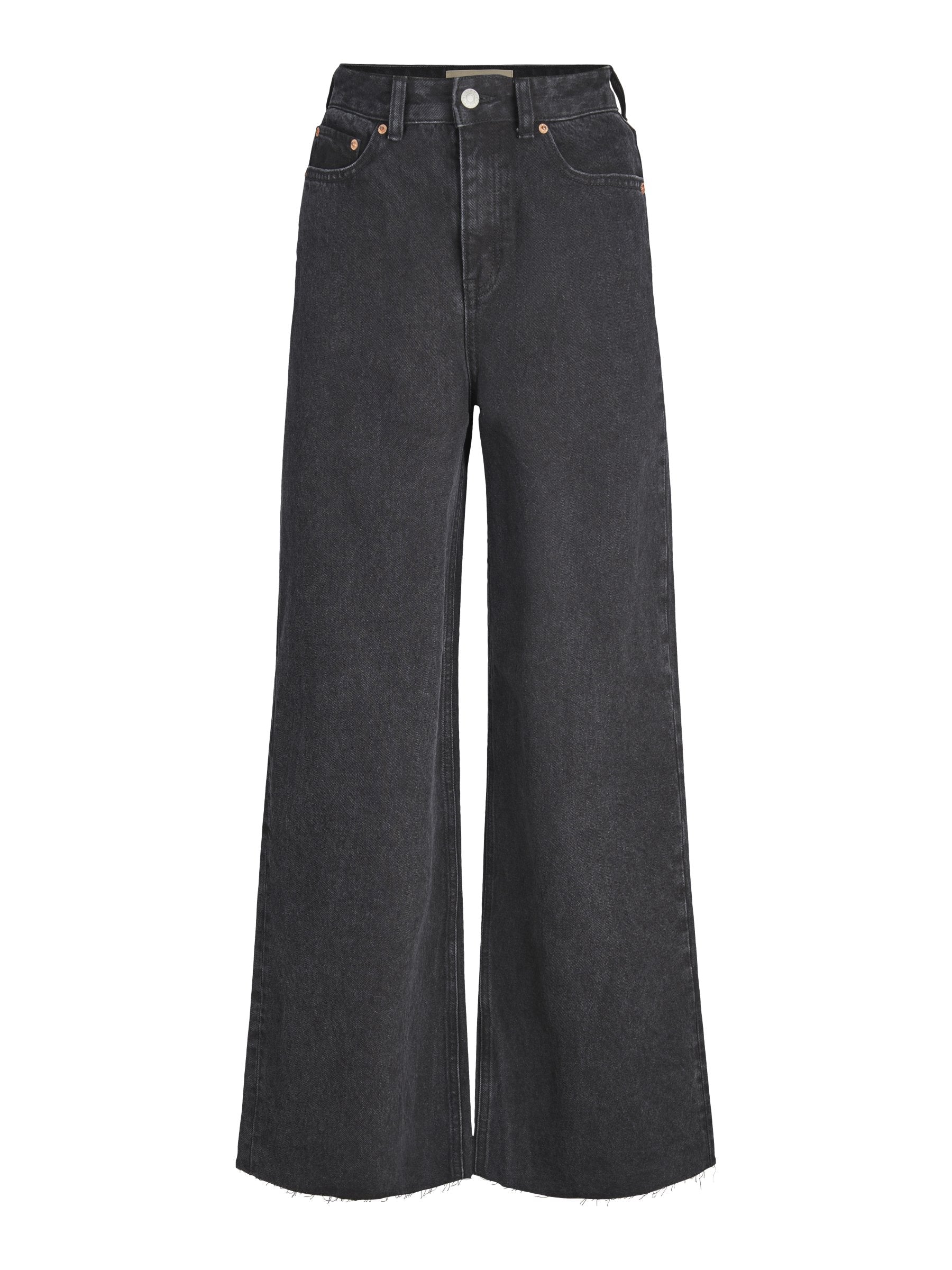 JXTOKYO WIDE FIT  - Wide Leg - black denim