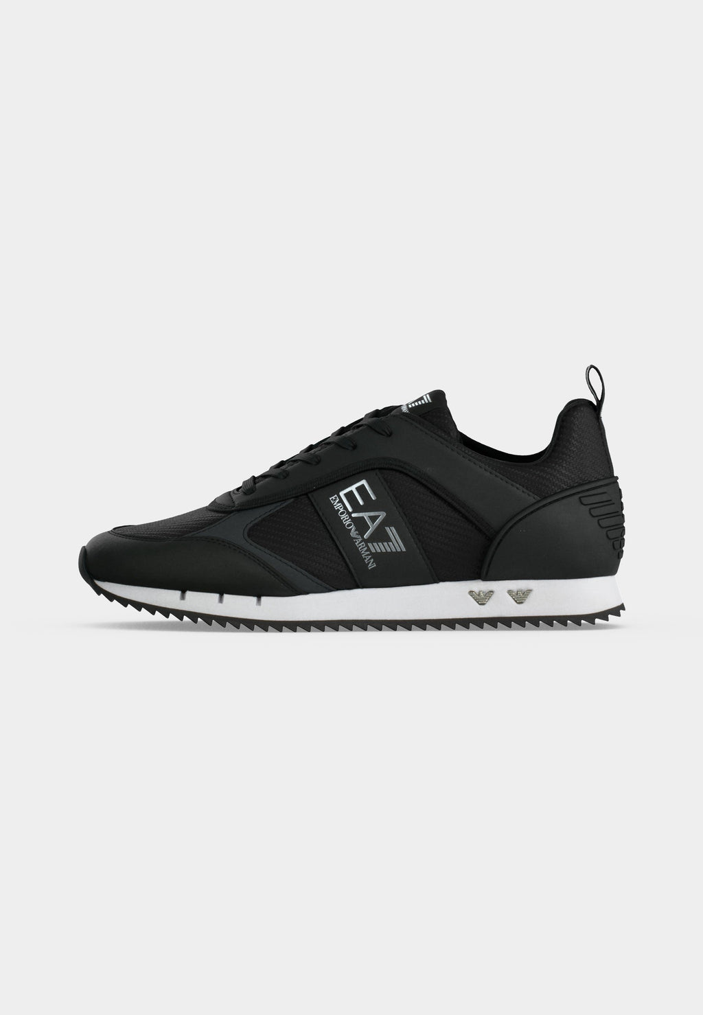 UNISEX - Trainers - black/silver-coloured/white