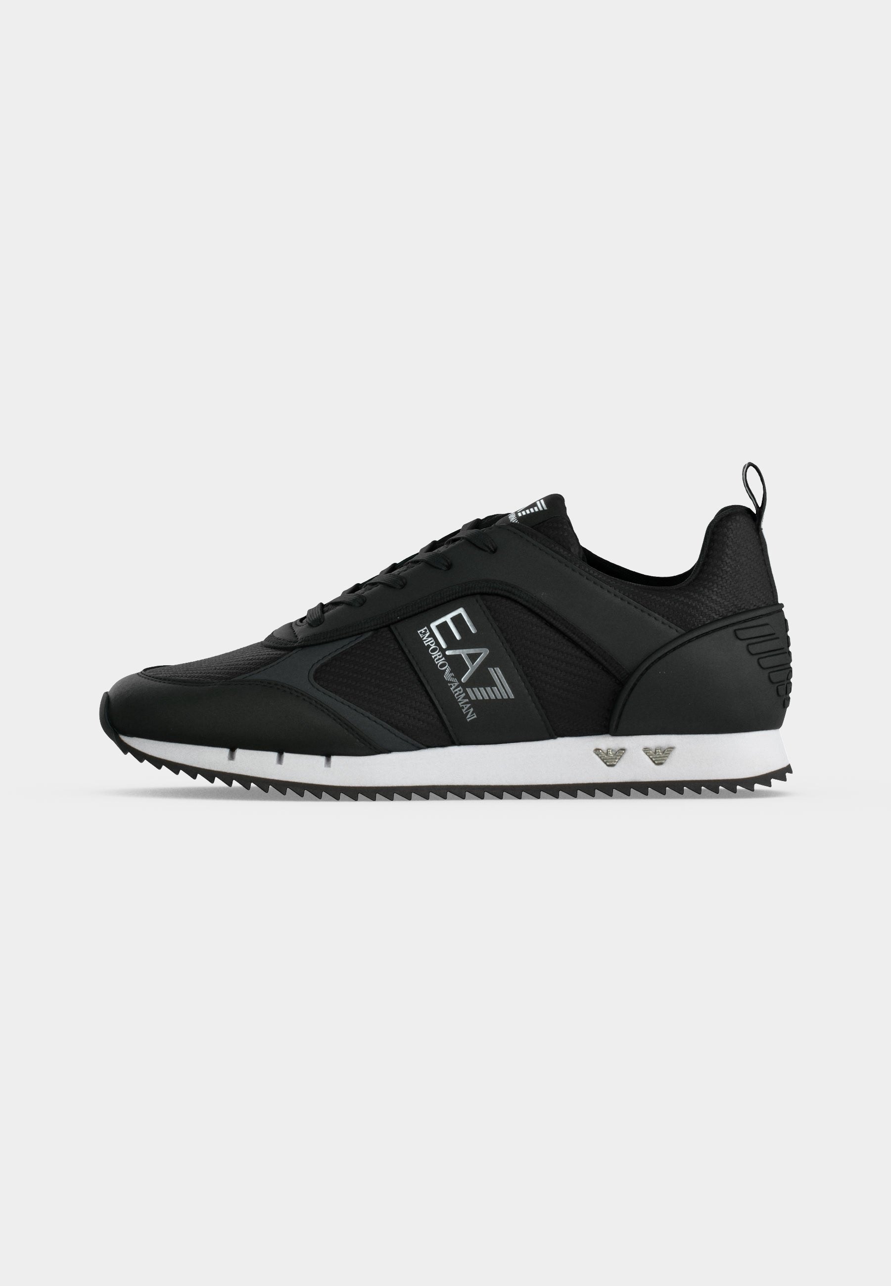 UNISEX - Trainers - black/silver-coloured/white