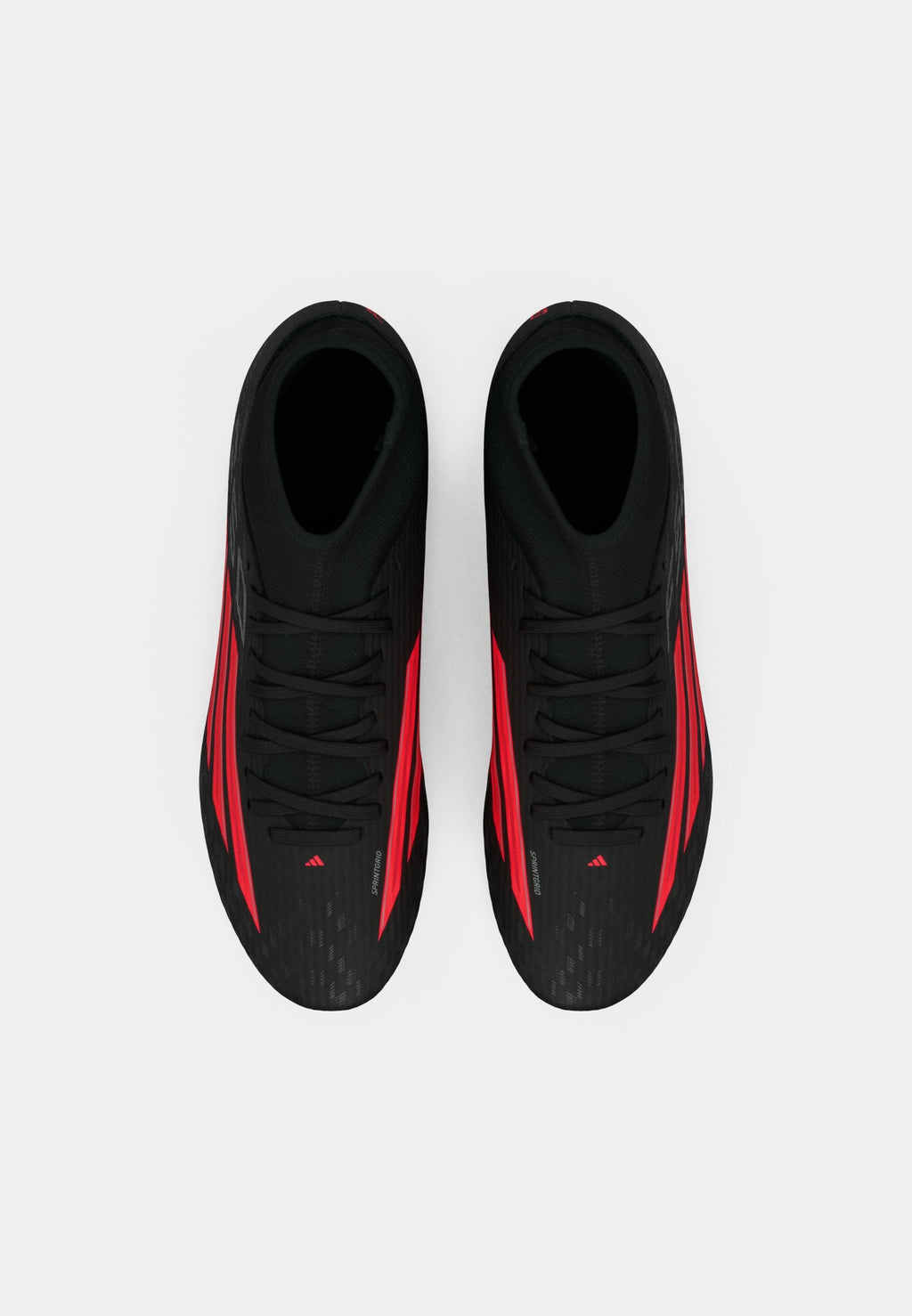 F50 CLUB MID CUT FIRM GROUND MULTI GROUND UNISEX - Football boots artificial grass - core black/lucid red