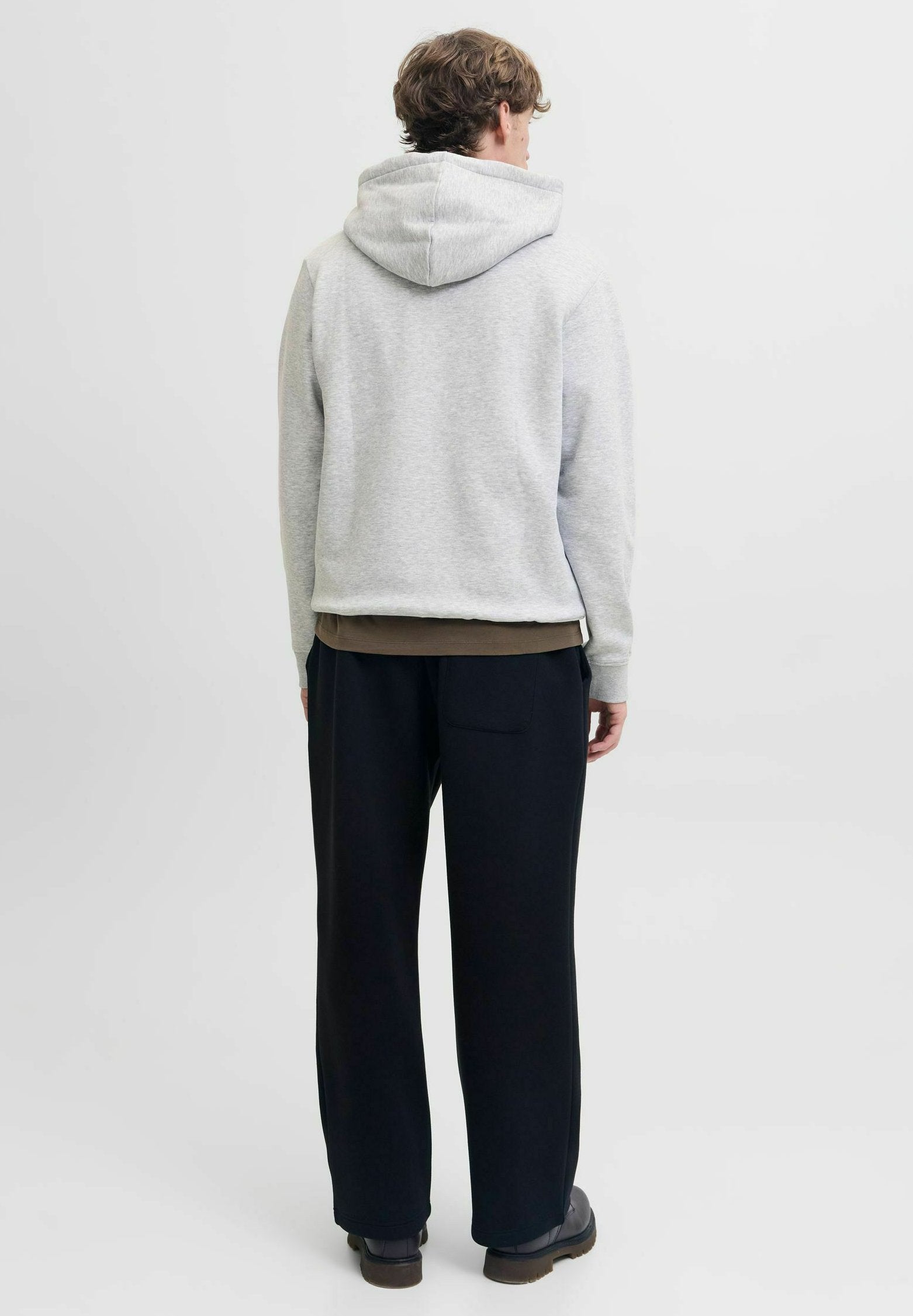JCOFUSION BRANDING - Hoodie - light grey melange