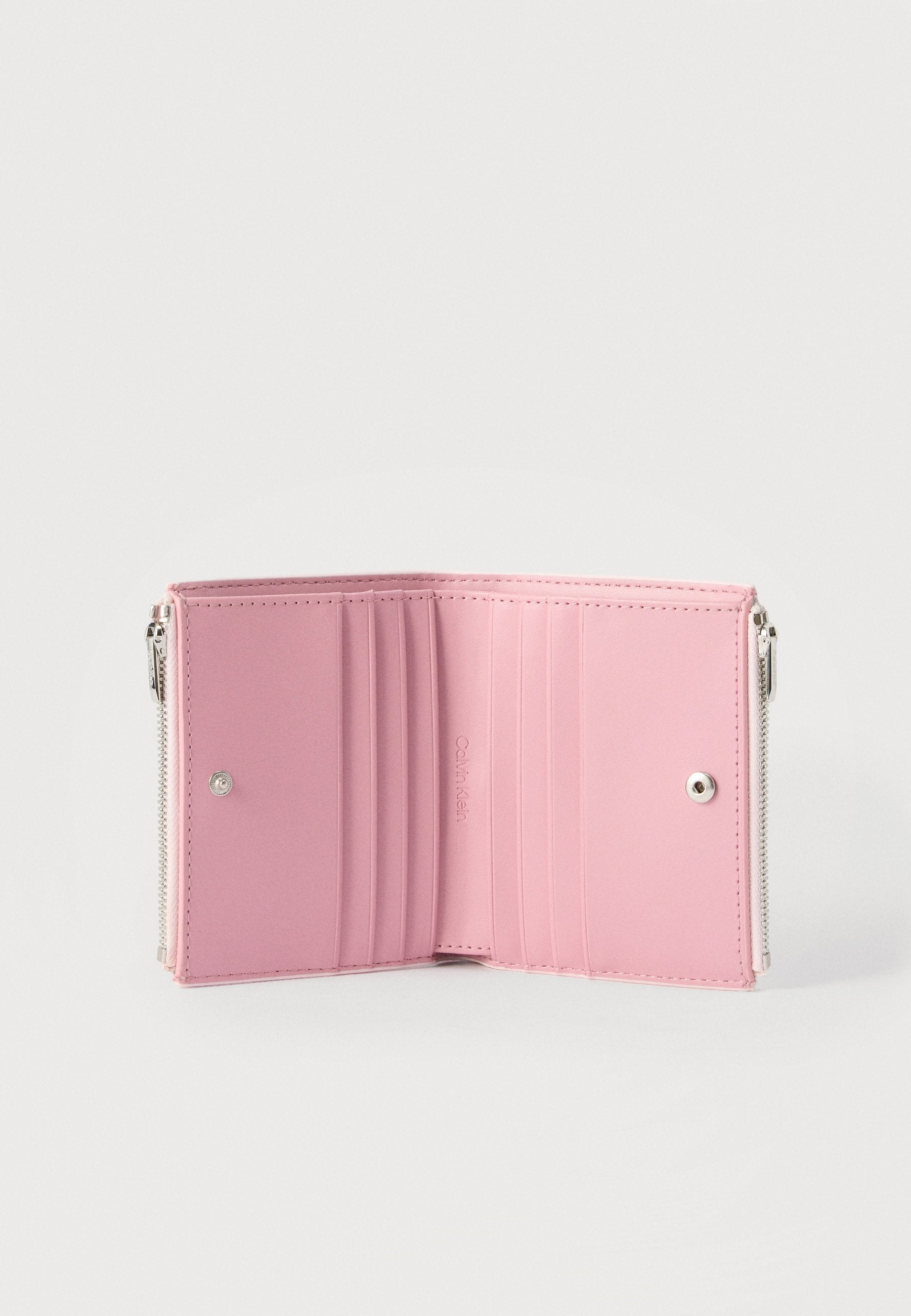 FOIL LOGO DBL ZIP CARDCASE - Wallet - cradle pink