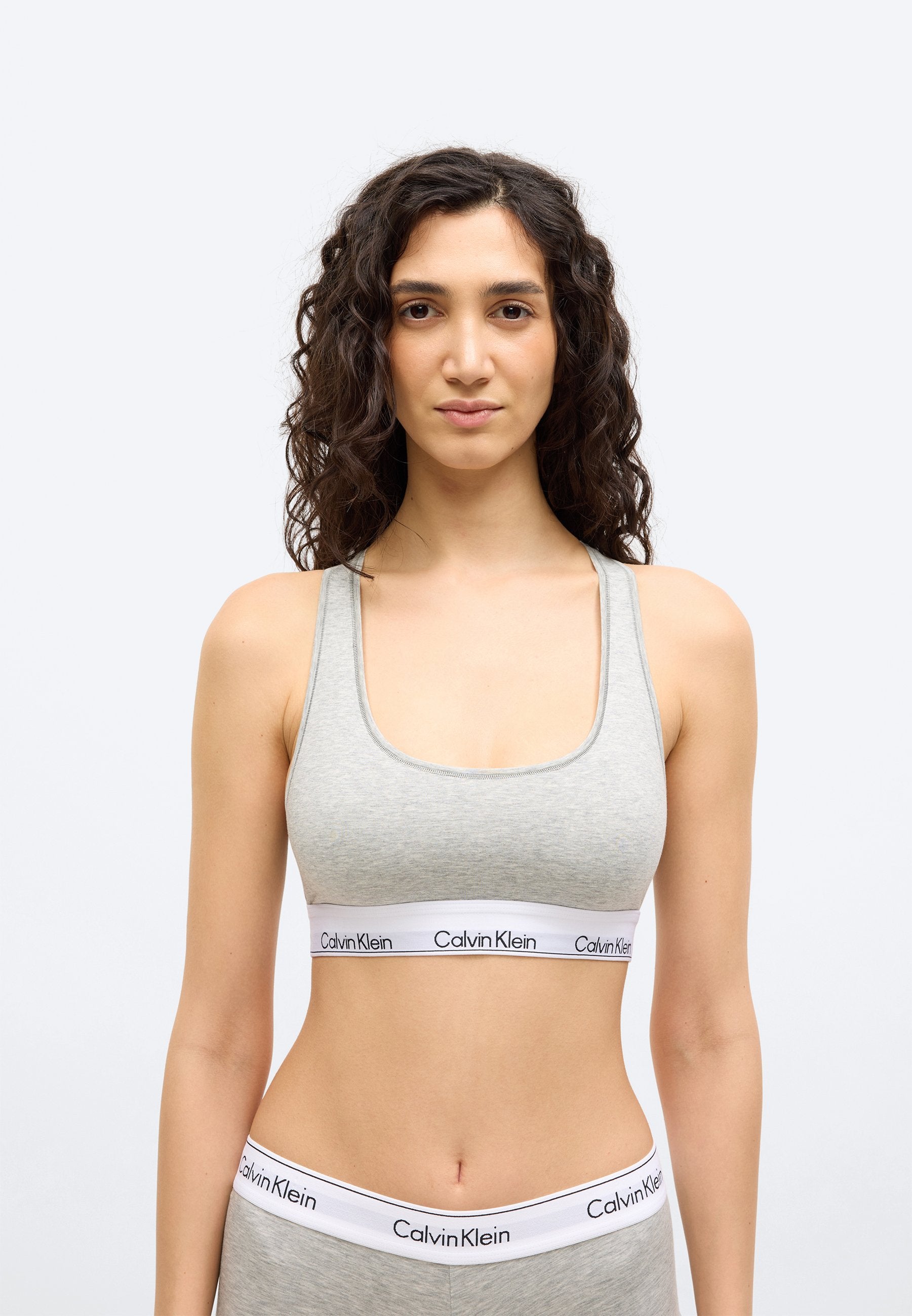 ICON 2 PACK - Sports bra - punch pink/grey heather
