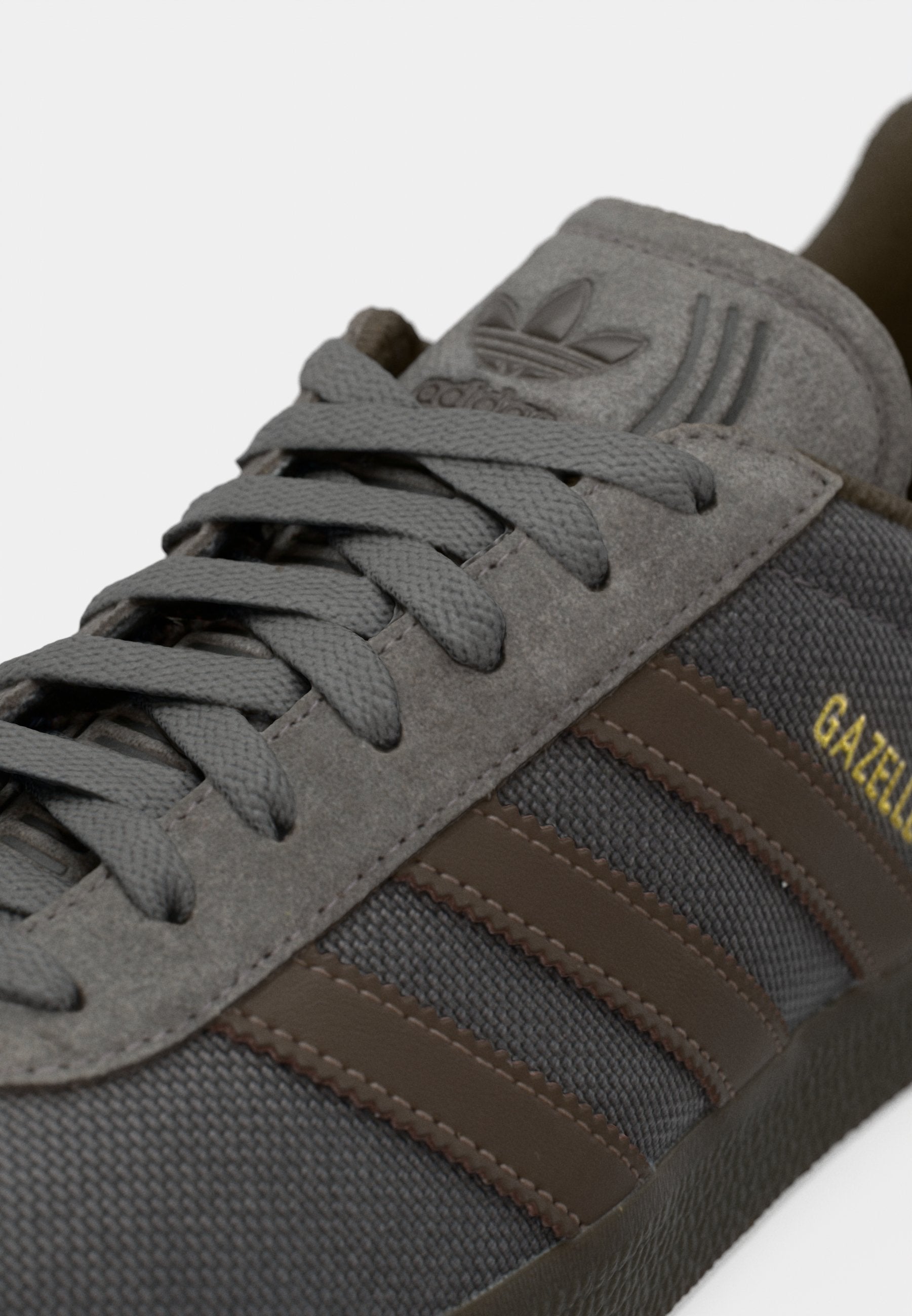 GAZELLE UNISEX - Trainers - charcoal/brown/dark brown