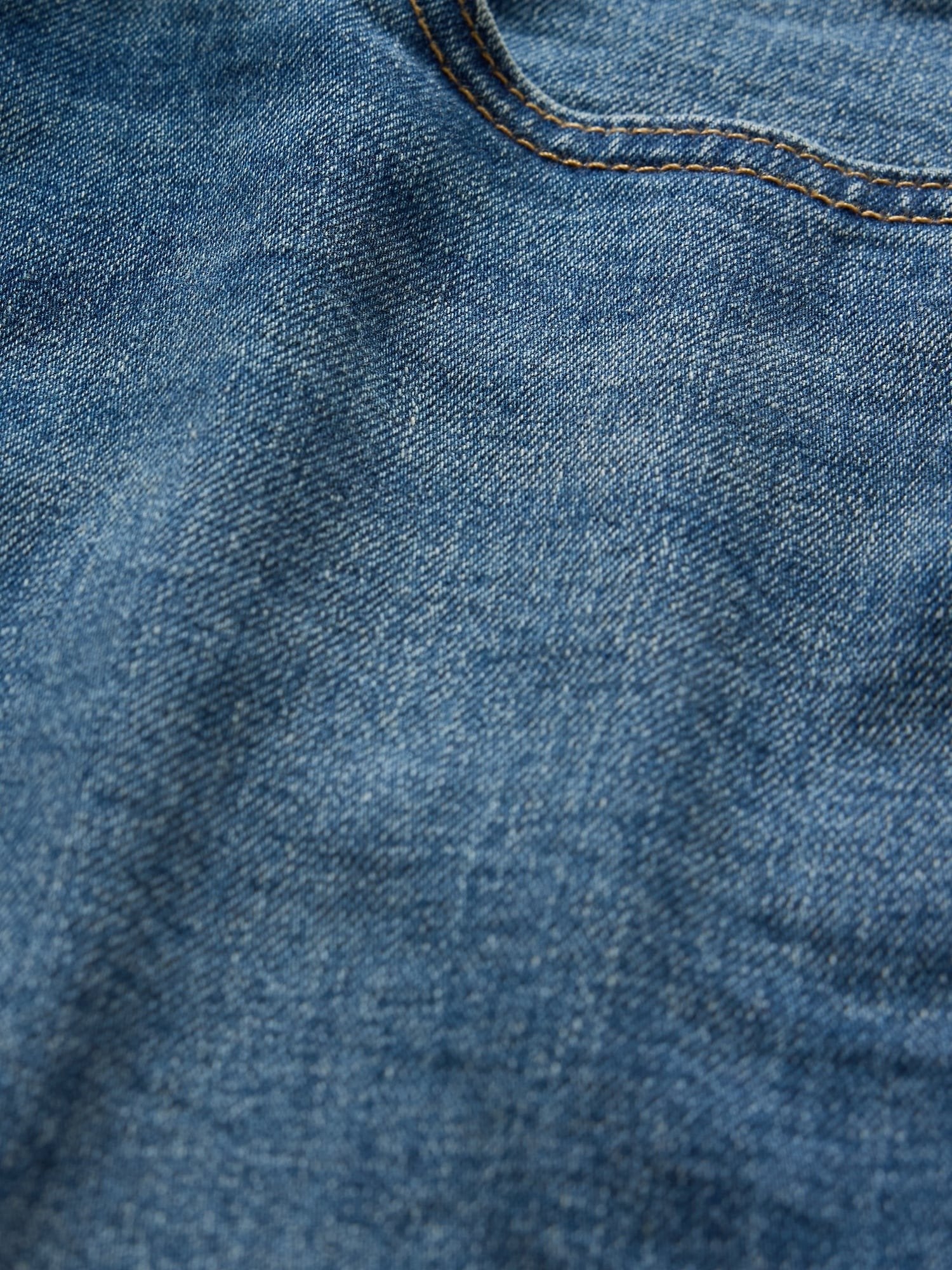 LONG AND LEAN ELLISON - Straight leg jeans - medium indigo