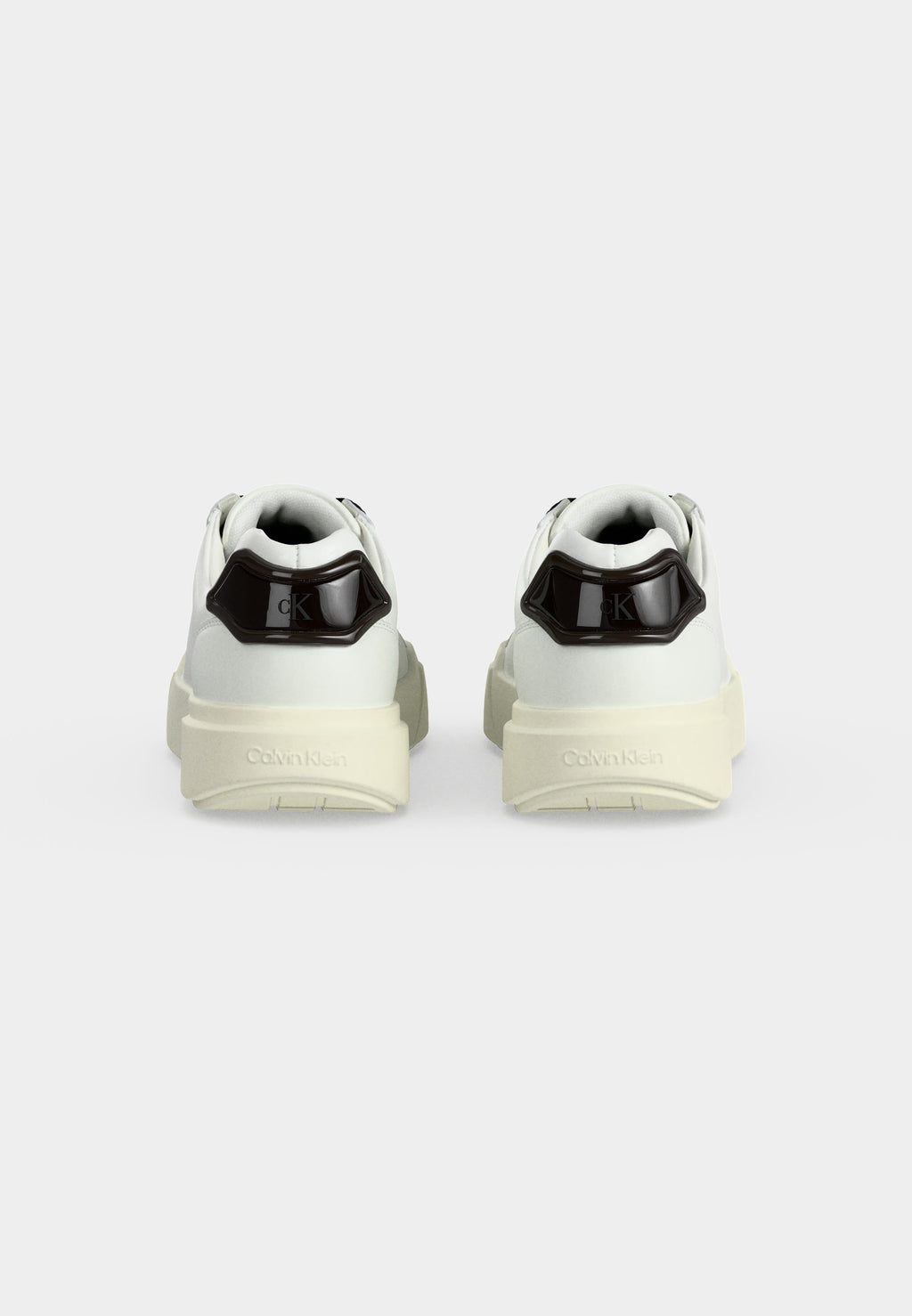 CHUNKY CUPSOLE LACEUP - Trainers - bright white/black/off white