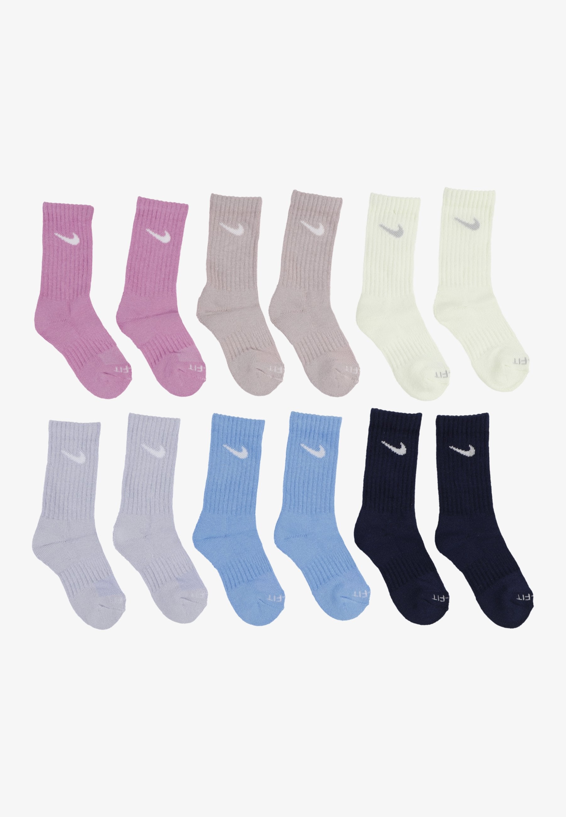 BASIC CREW UNISEX 6 PACK - Socks - multi-coloured