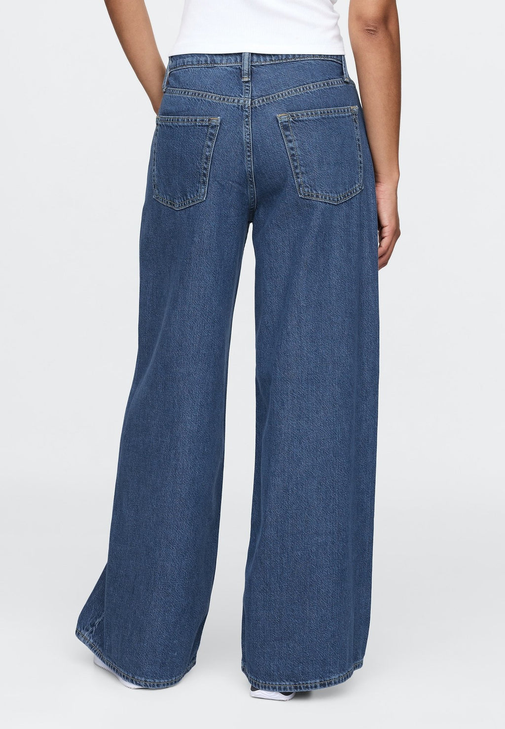 BAGGY TALIA - Wide Leg - medium indigo