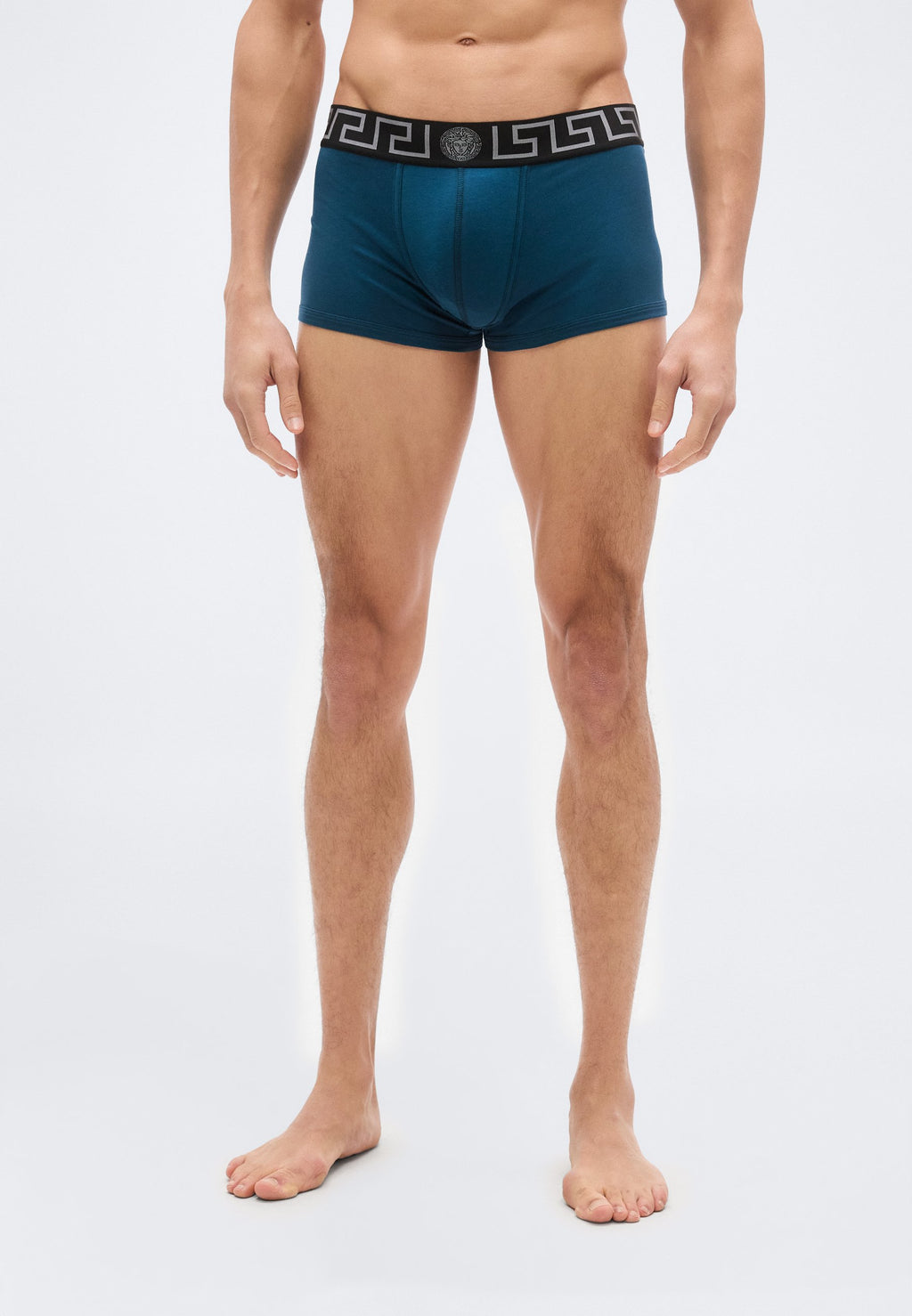 UNDERPANTS LOW RISE TRUNK - Trunks - petrol blue/nero/silver-coloured