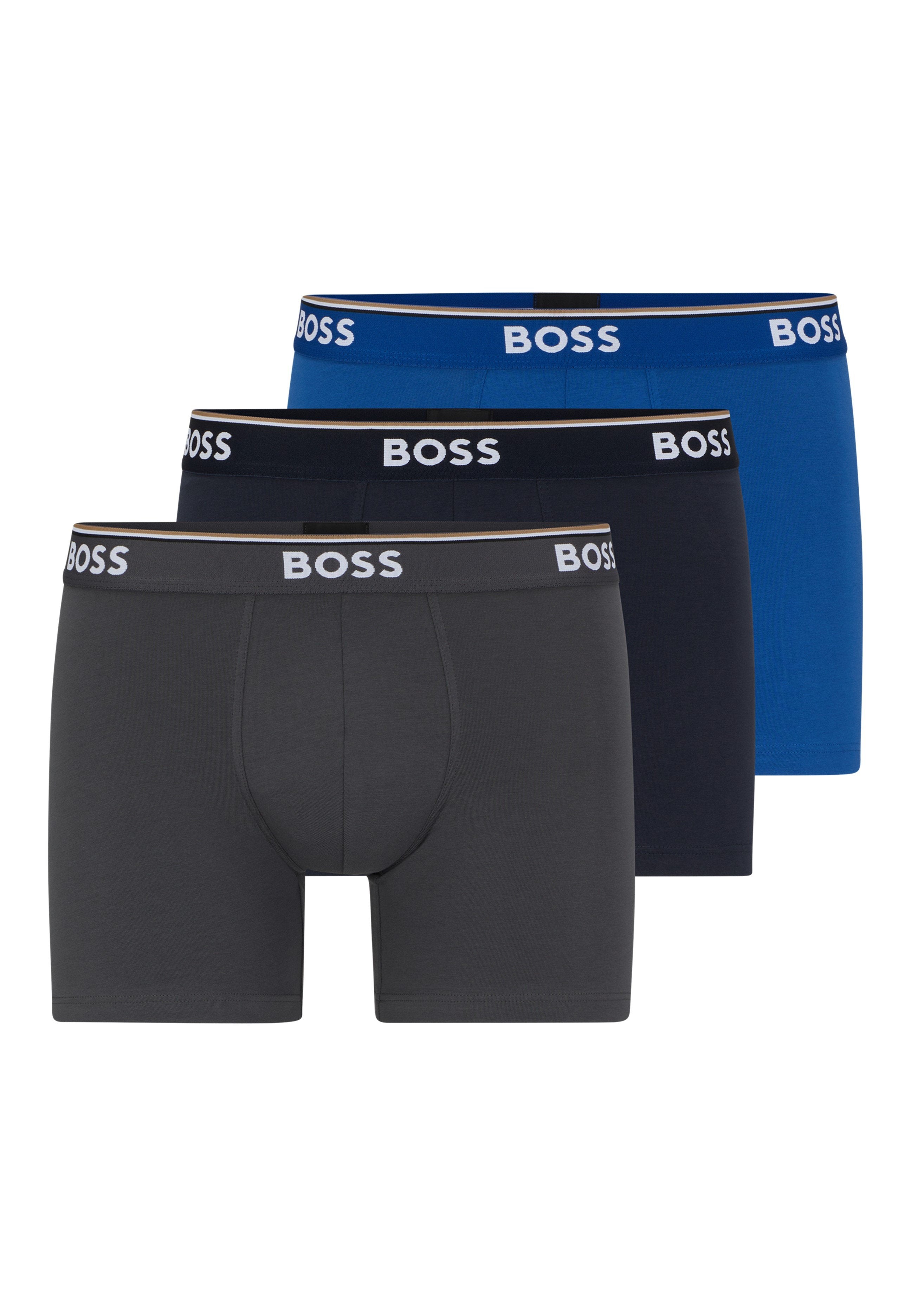 POWER 3'LÜ PAKET - Boxer şort - açık mavi