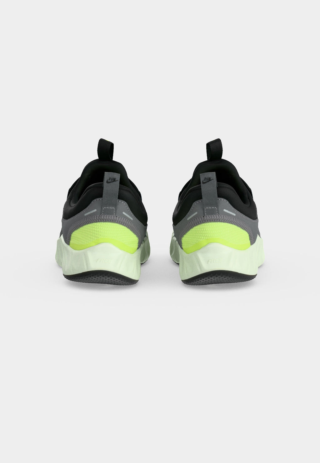 FREE RIDE UNISEX - Road running shoes - black/saffron quartz/pencil point/volt ice/volt tint