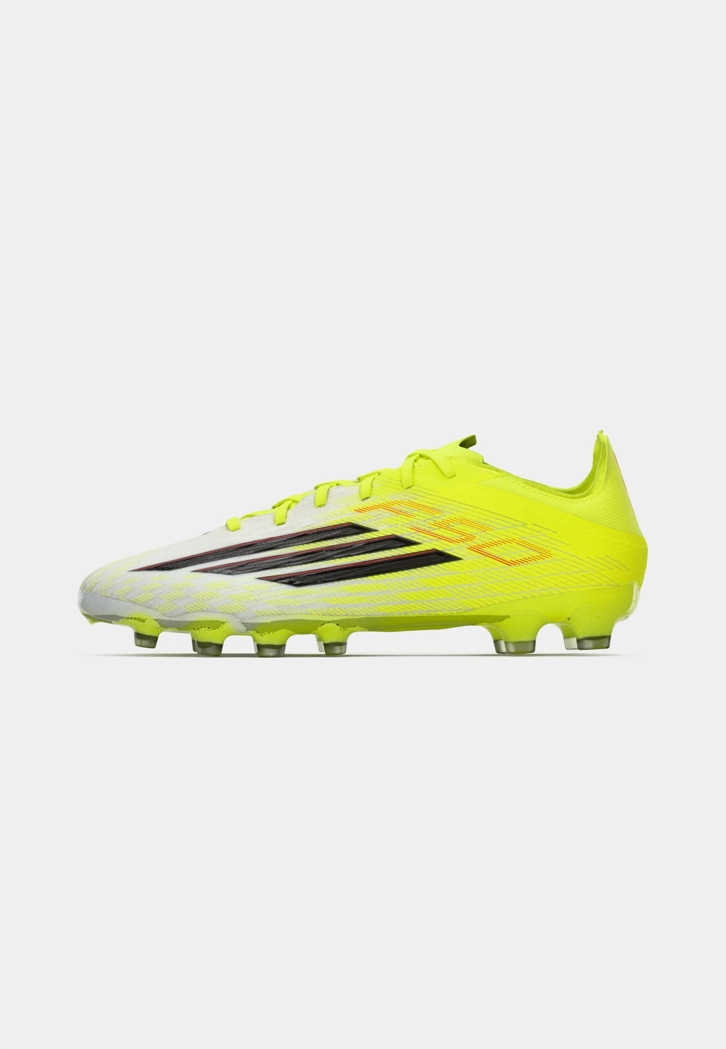 F50 PRO ÇOKLU ZEMİN UNISEX - Futbol kramponu suni çim - takım güneş sarısı 2/çekirdek siyah/berra_kırmızı
