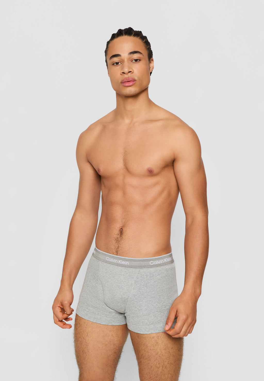 3'LÜ PAKET - Boxer - siyah/gri melanj/beyaz