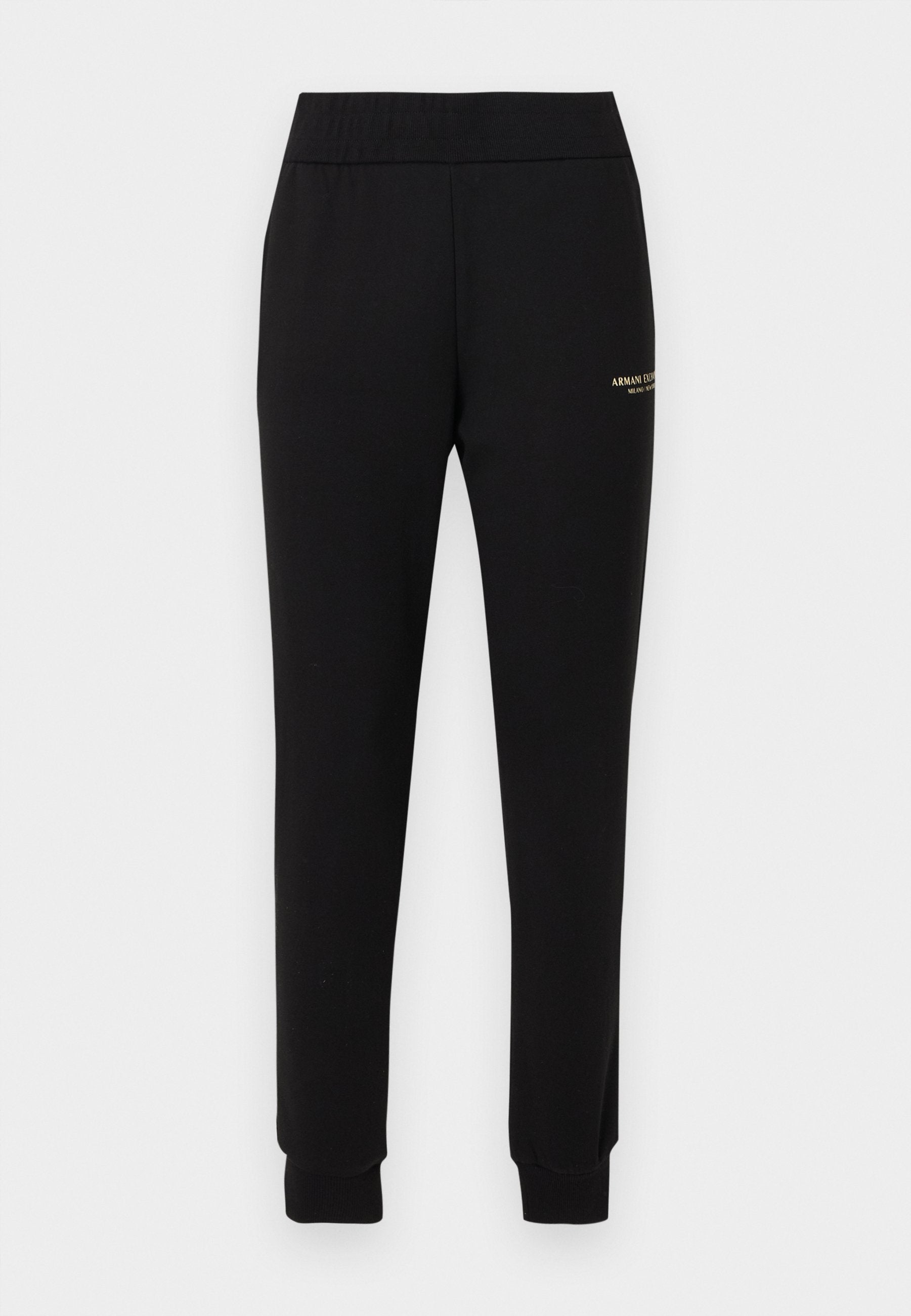 TROUSER - Tracksuit bottoms - black/gold-coloured