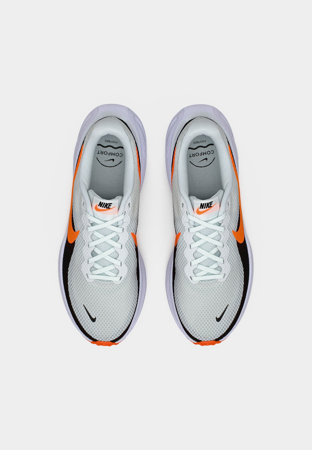 REVOLUTION 8 - Road running shoes - off white/total orange/white/black/anthracite
